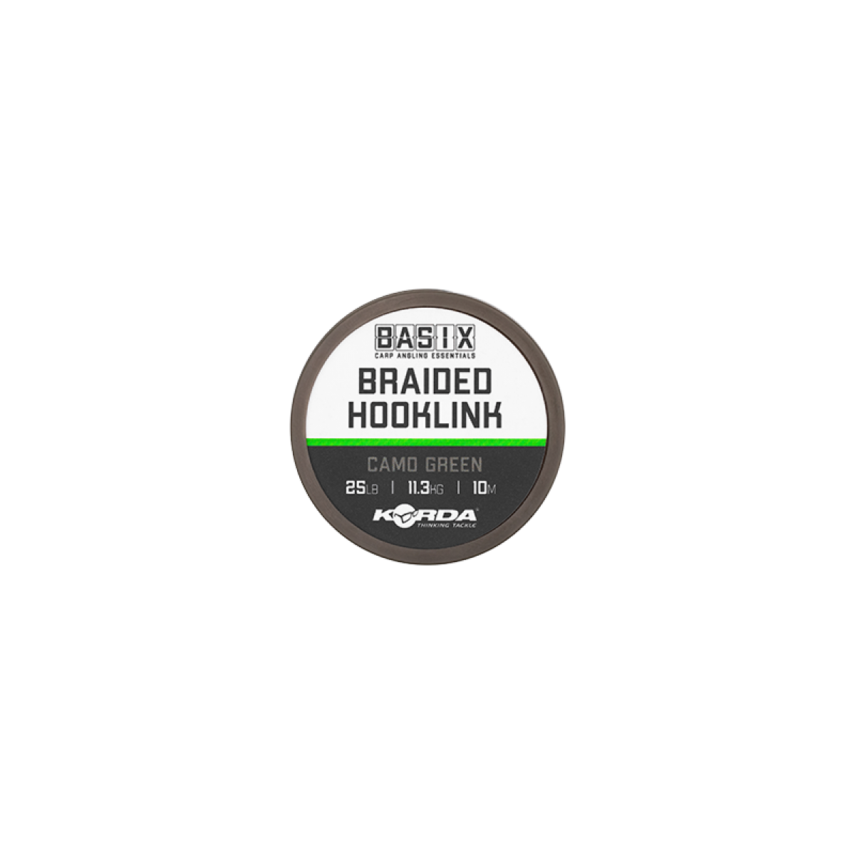 Korda Basix Braided Hooklinkmodel 25lb - MPN: KBX013 - EAN: 5060660633722