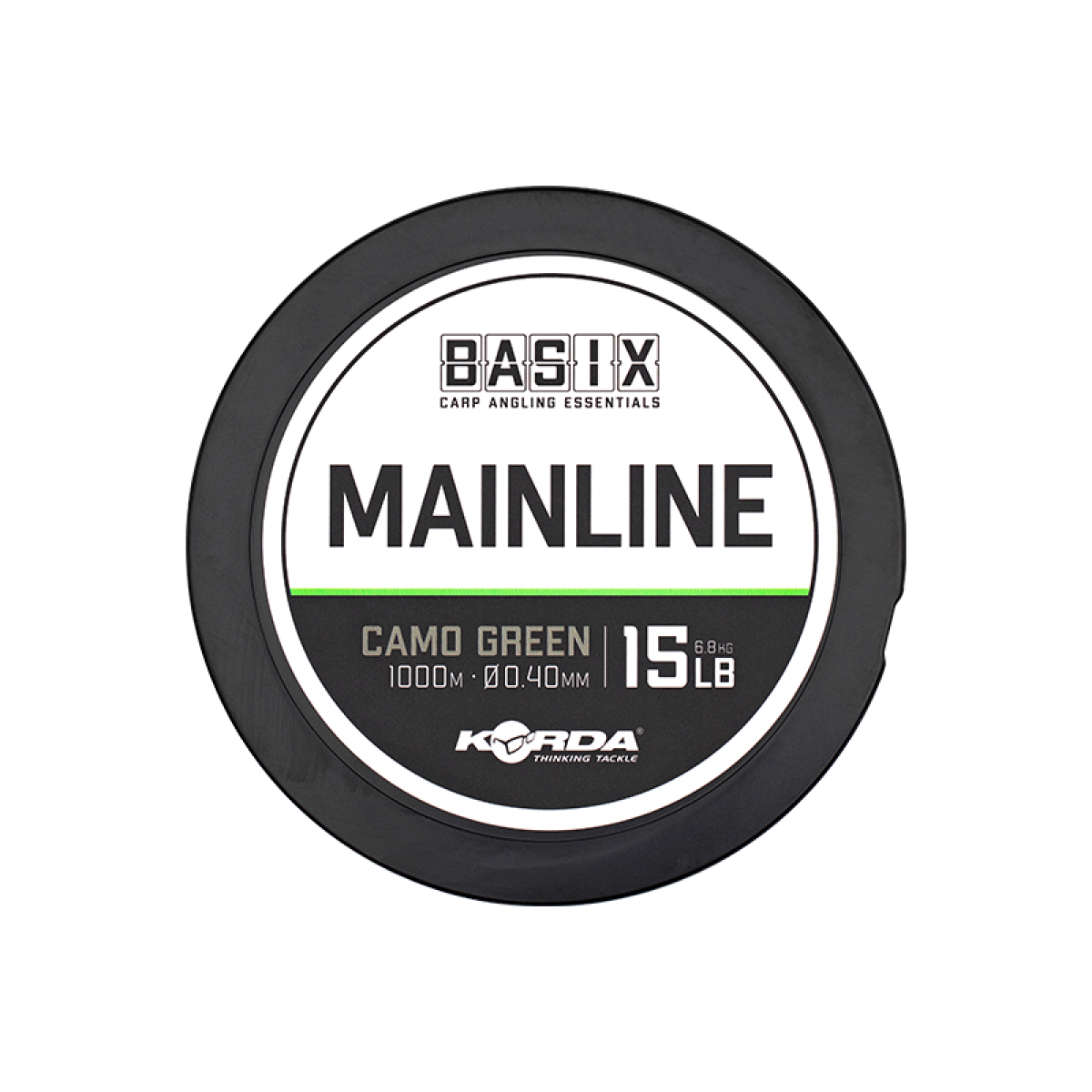 Korda Basix Mainlinerodzaj 0.40mm(15lb) / 1000m - MPN: KBX045 - EAN: 5060660637171