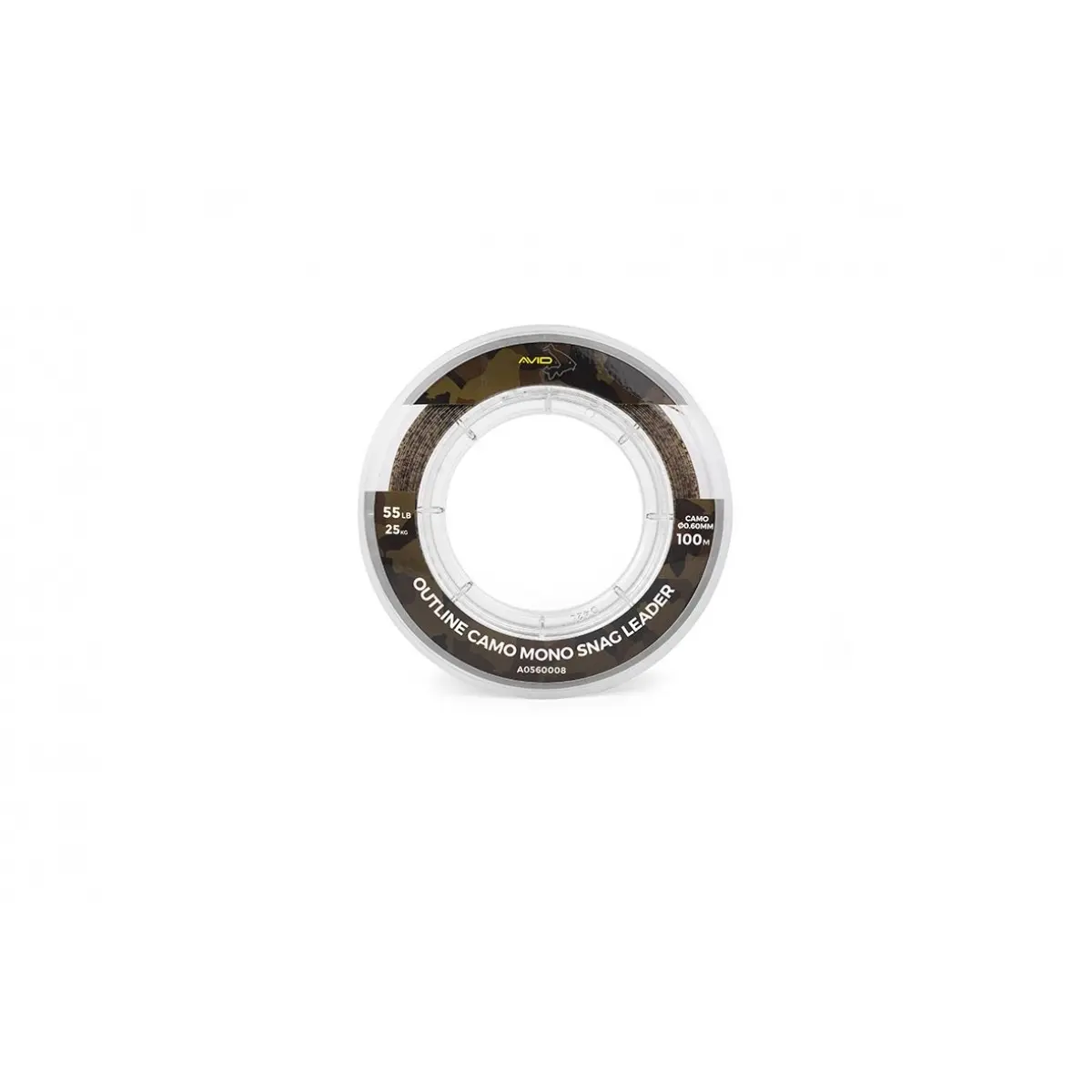 Avid Carp Outline Camo Mono SnagleaderDurchmesser 0,60mm (55lb/25kg) - MPN: A0560008 - EAN: 5056317703887