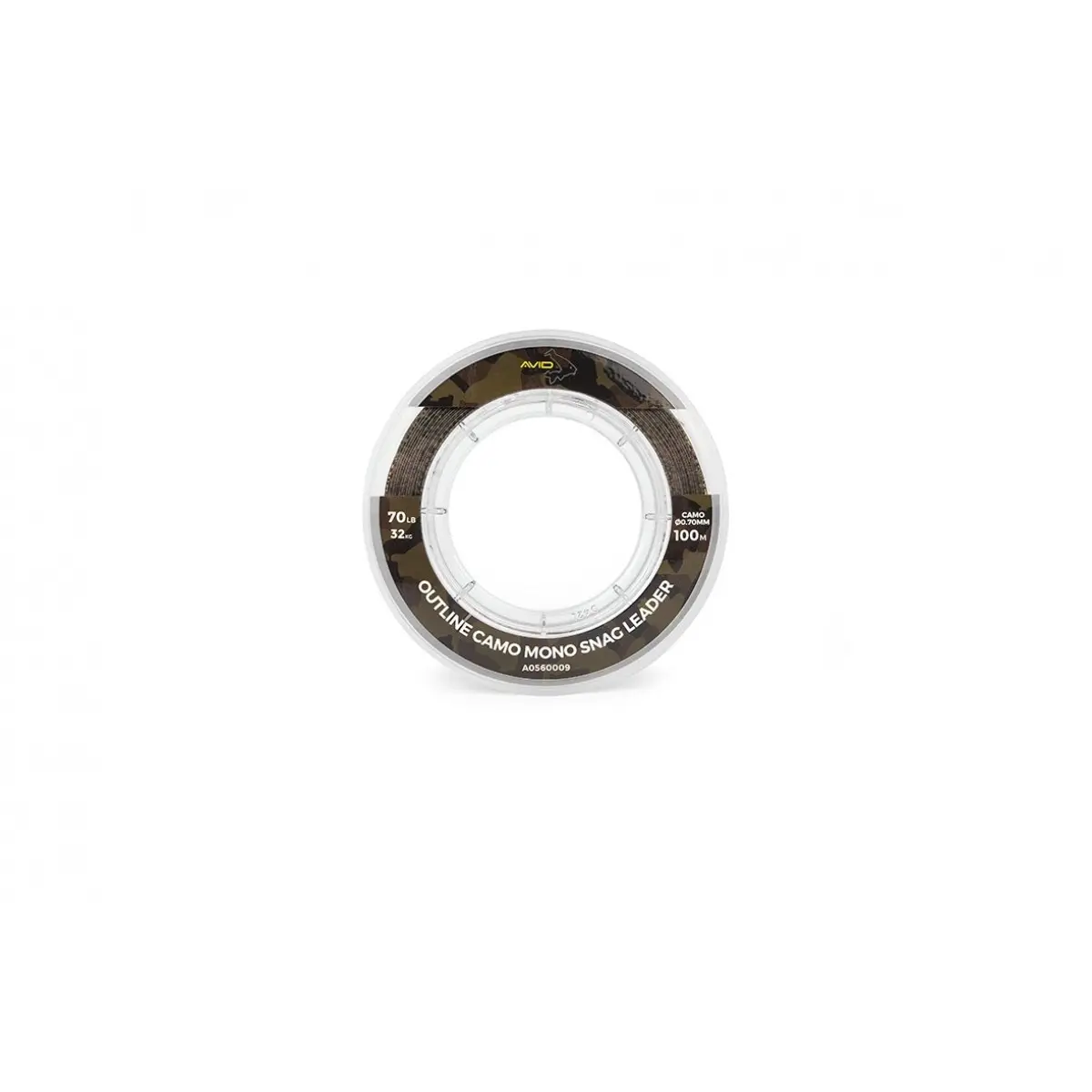 Avid Carp Outline Camo Mono SnagleaderDurchmesser 0,70mm (70lb/32kg) - MPN: A0560009 - EAN: 5056317703894