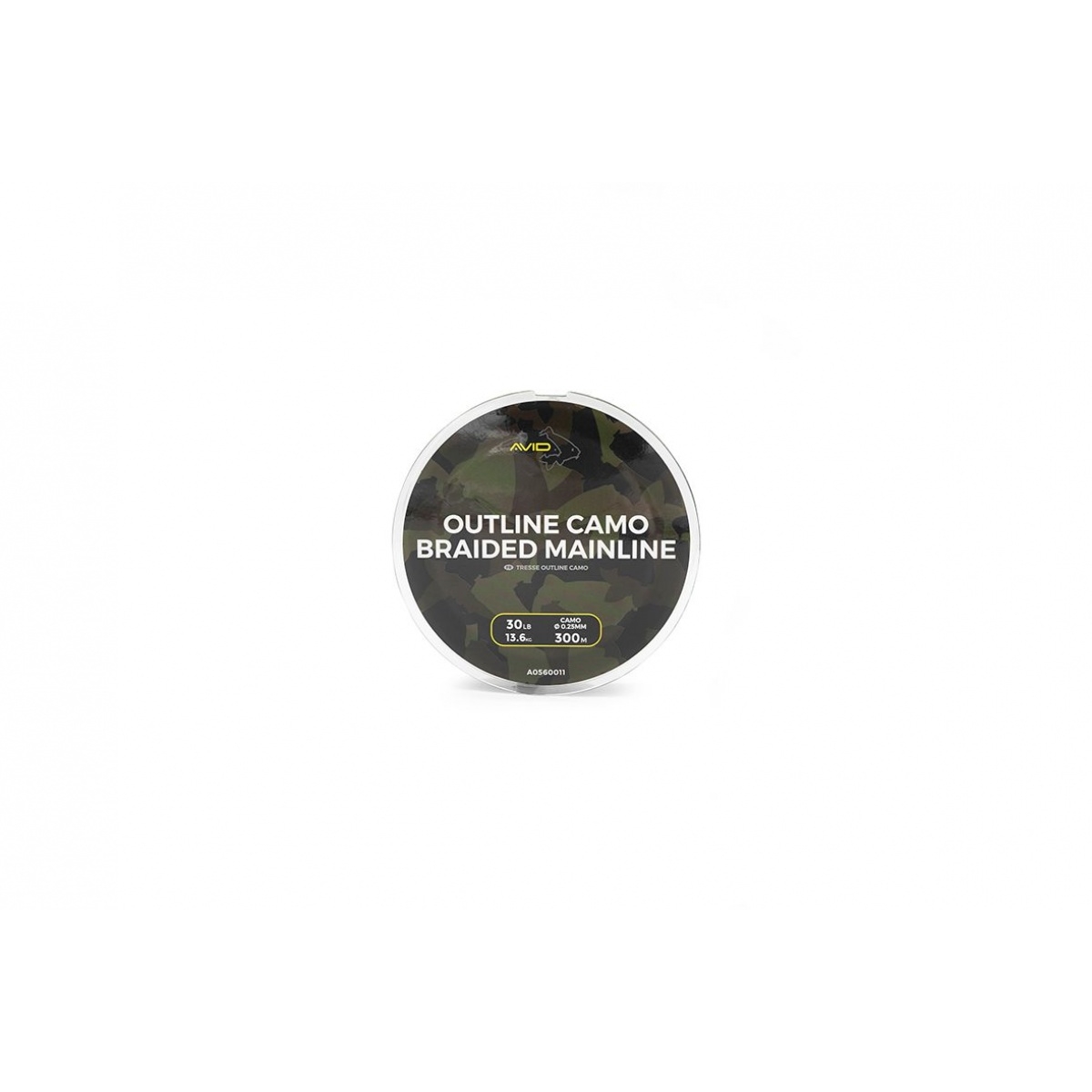 Avid Carp Outline Camo Braided Mainlinedługość 300m / 30lb - MPN: A0560011 - EAN: 5056317703917