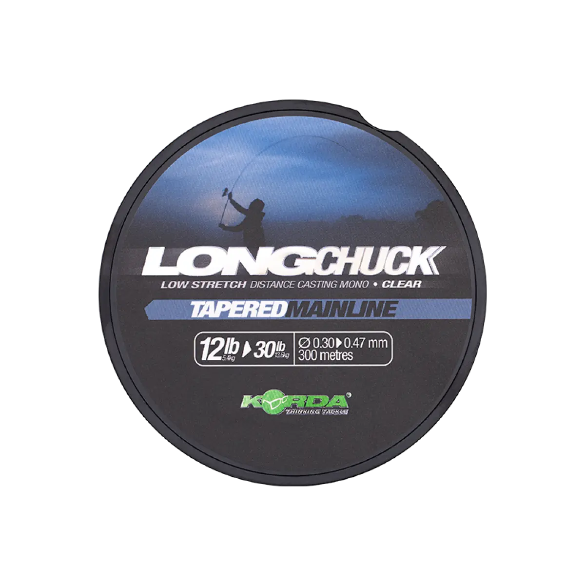 Korda LongChuck Tapered Mainlinemărimea 12-30lb/0.30-0.47mm - MPN: KDCM09 - EAN: 5060660638178