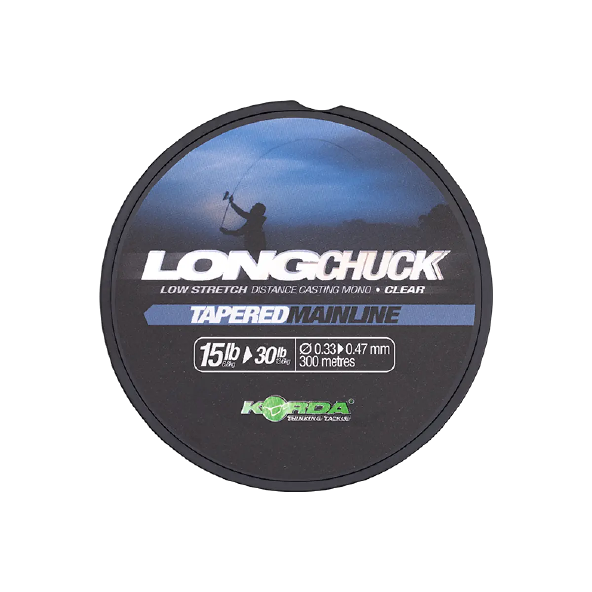 Korda LongChuck Tapered Mainlinemărimea 15-30lb/0.33-0.47mm - MPN: KDCM10 - EAN: 5060660638192