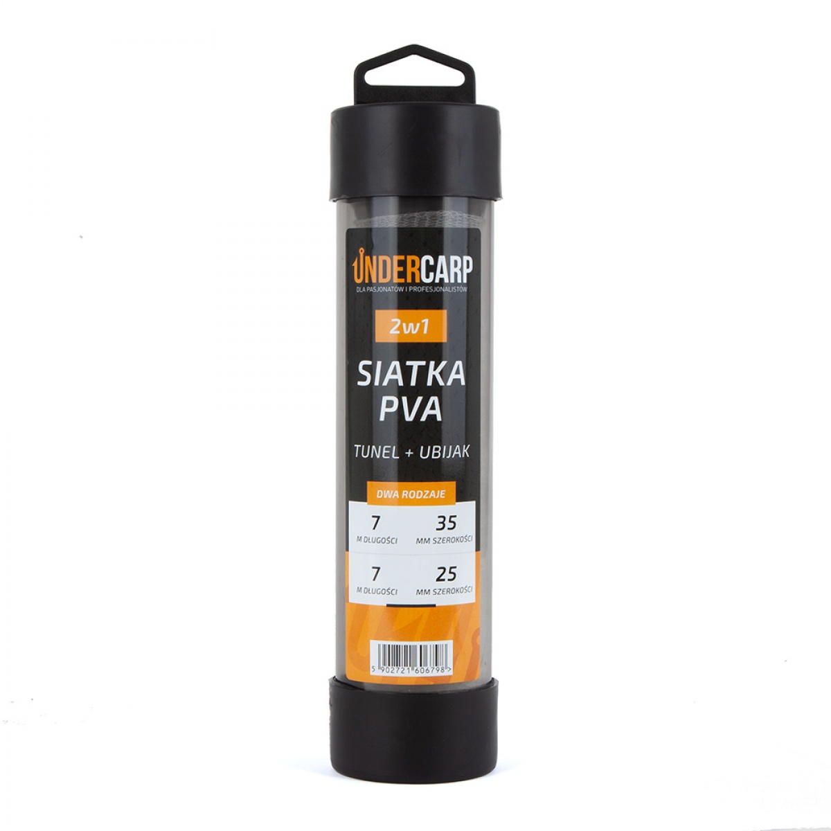 UnderCarp - Siatka Pva 2w1 Tunel + Ubijak 25mm 7m+35mm 7mśrednica 25mm + 35mm / 7m - MPN: UC529 - EAN: 5902721606798