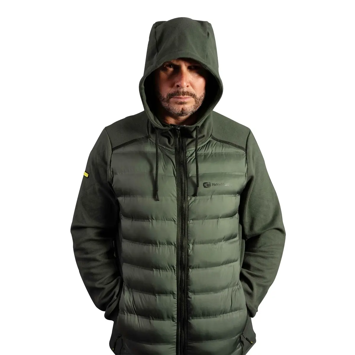 RidgeMonkey APEarel Heavyweight Zip Jacket Green XXXLmisurare XXXL - MPN: RM652 - EAN: 5056210625996