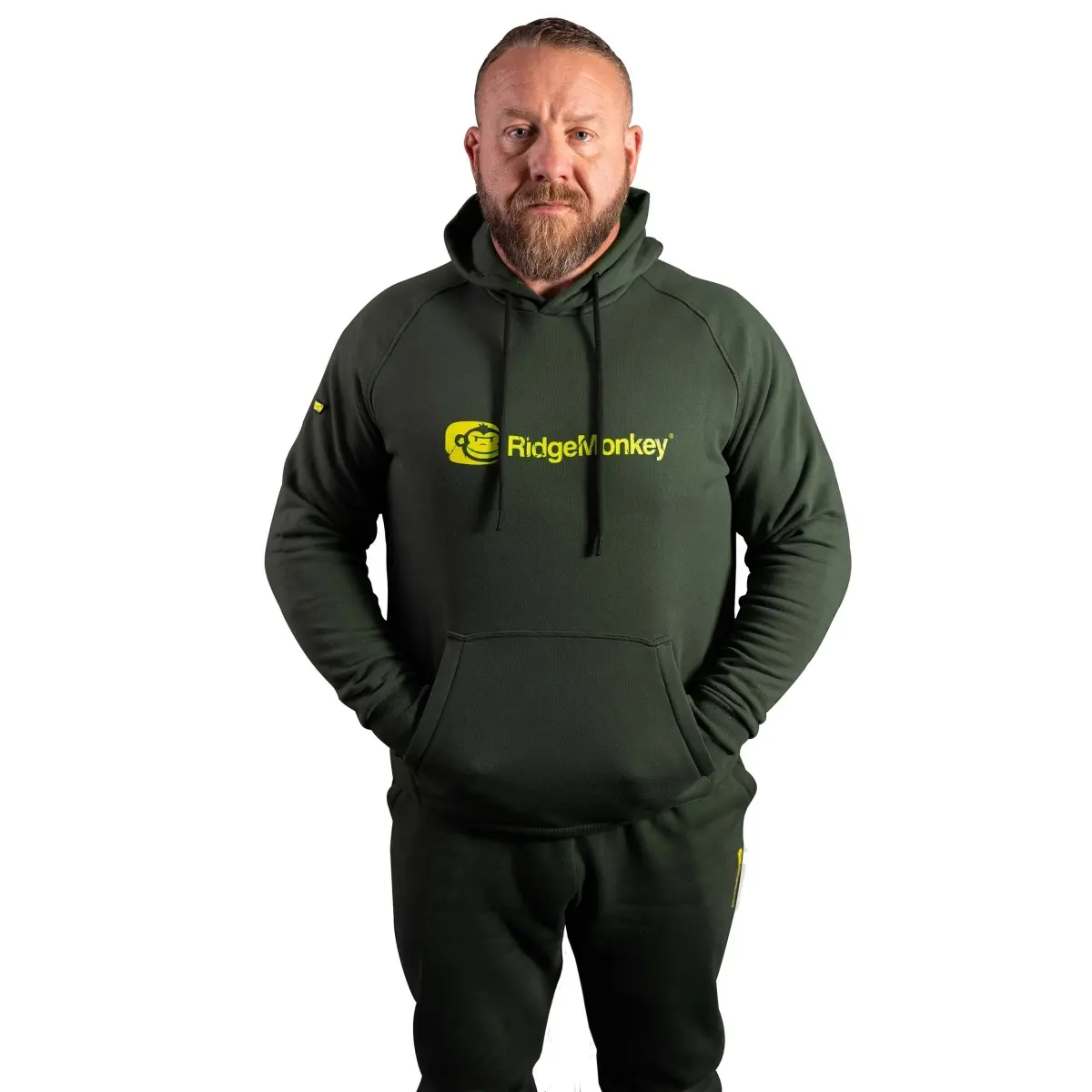 RidgeMonkey APEarel Heavyweight Hoody Green Mmisurare M - MPN: RM624 - EAN: 5056210625712