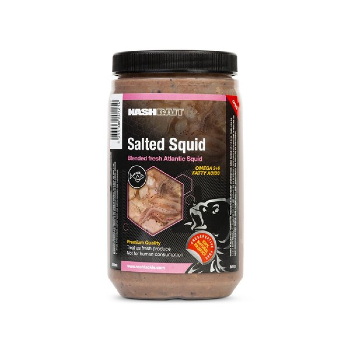 Nash Salted Squid Liquidopakowanie 500ml - MPN: B0121 - EAN: 5055108801214