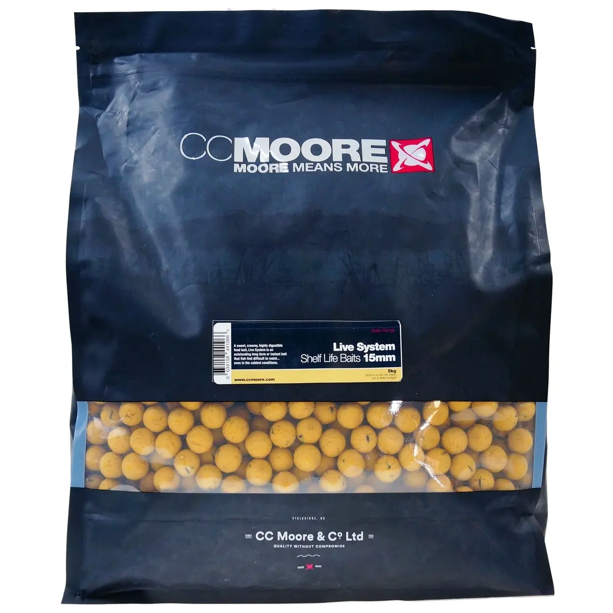 CcMoore ShelfLife Boilies - Live System - 5kgmărimea 15 mm / 5 kg - MPN: 98400 - EAN: 634158441066