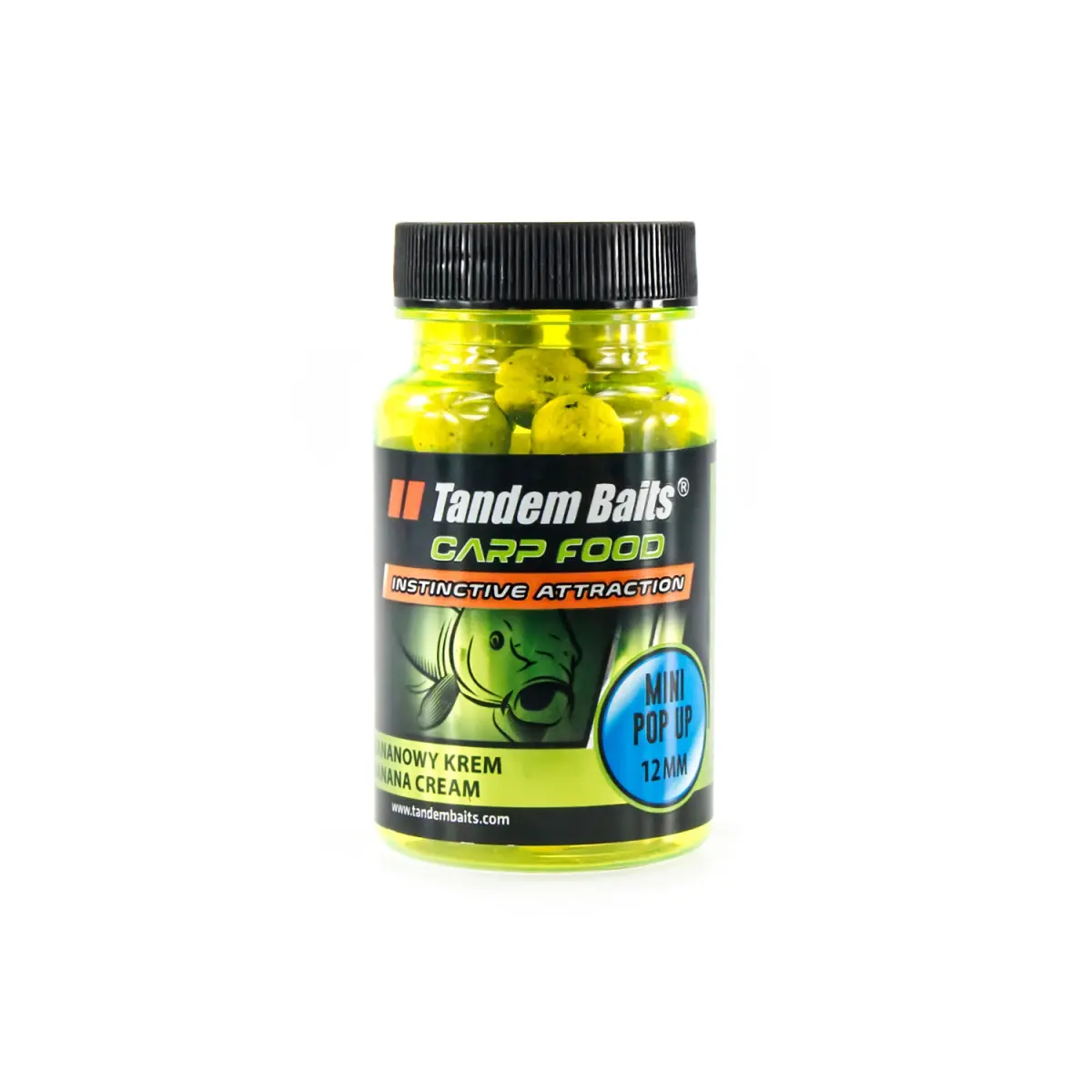 TandemBaits Carp Food Perfection Pop Up - Crem de bananemărimea 12 mm / 30g - MPN: 12601 - EAN: 5907666688793