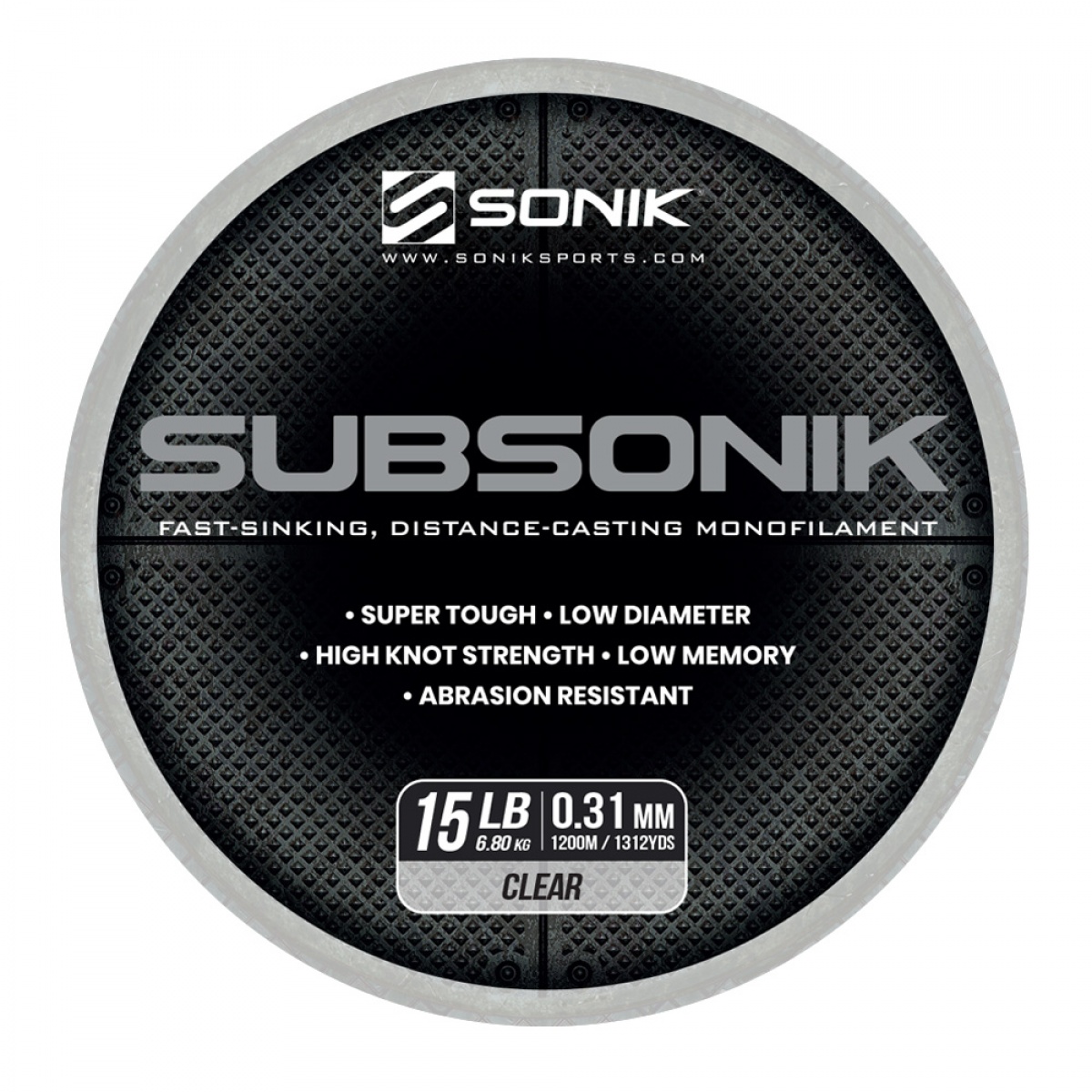 Sonik Subsonik Mono Line Clearrodzaj 0.31mm/1200m - MPN: RC0032 - EAN: 5055279522000