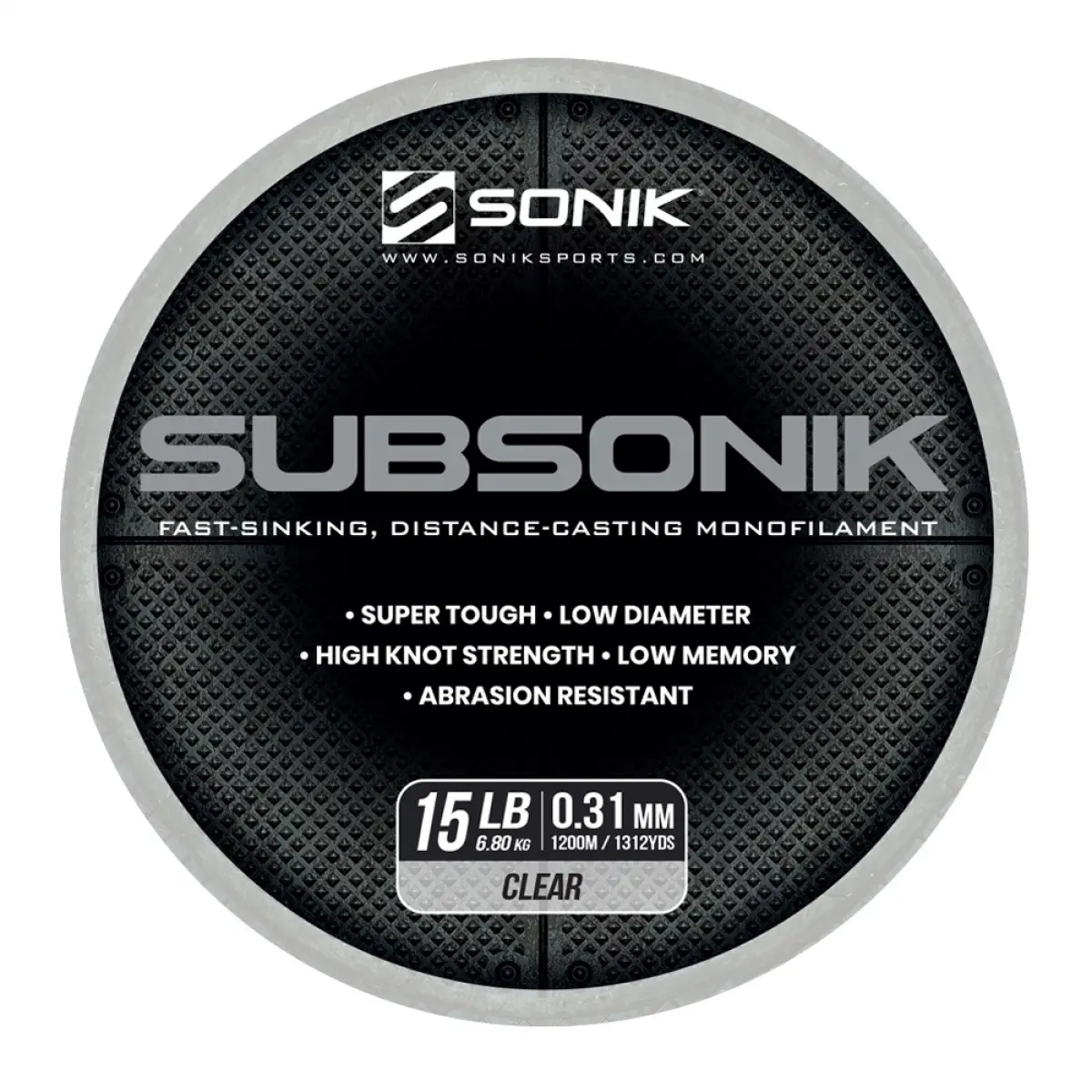 Sonik Subsonik Mono Line Cleartaper 0,31mm/1200m - MPN: RC0032 - EAN: 5055279522000