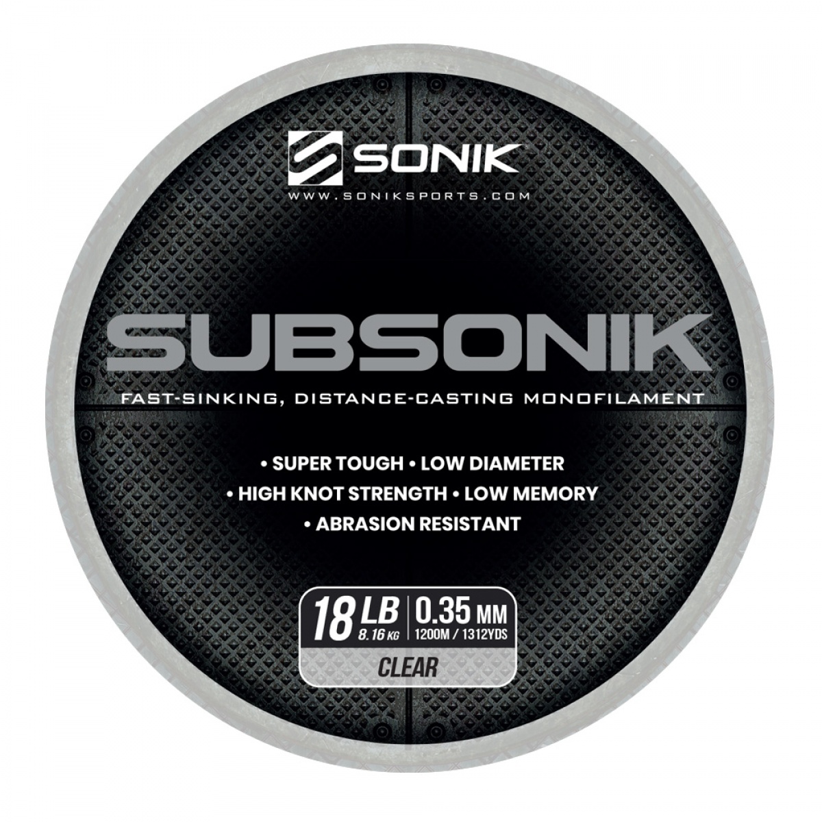 Sonik Subsonik Mono Line Clearrodzaj 0.35mm/1200m - MPN: RC0033 - EAN: 5055279522017