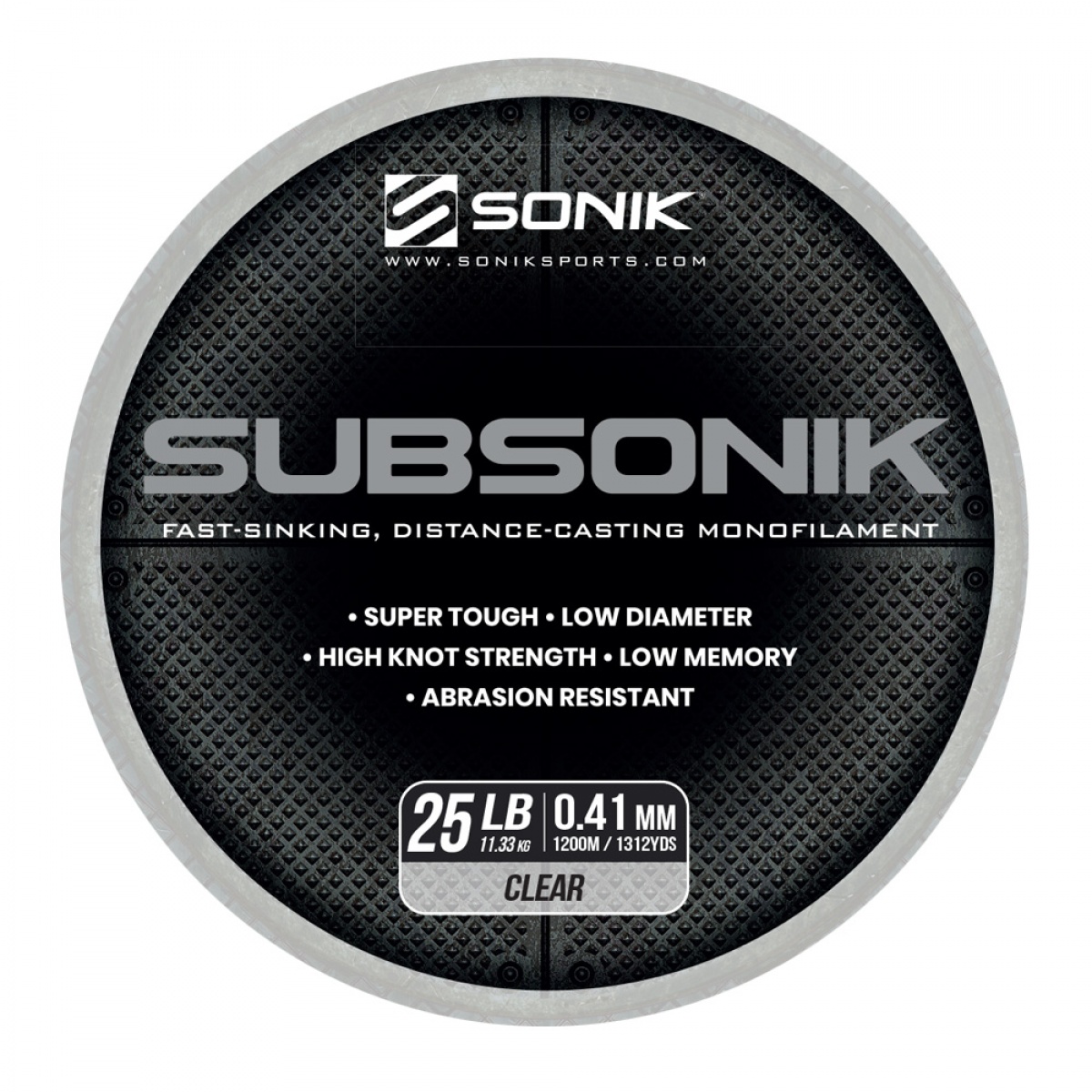 Sonik Subsonik Mono Line Clearrodzaj 0.41mm/1200m - MPN: RC0035 - EAN: 5055279522031