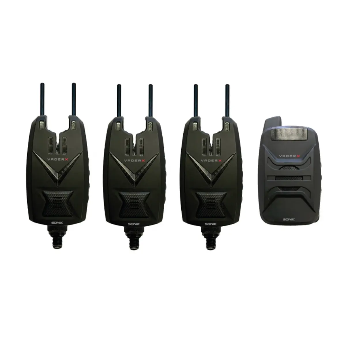 Sonik VaderX Bite Alarm Setrinkinys 3+1 (Raudona, Žalia, Mėlyna) - MPN: HC0064 - EAN: 5055279522505
