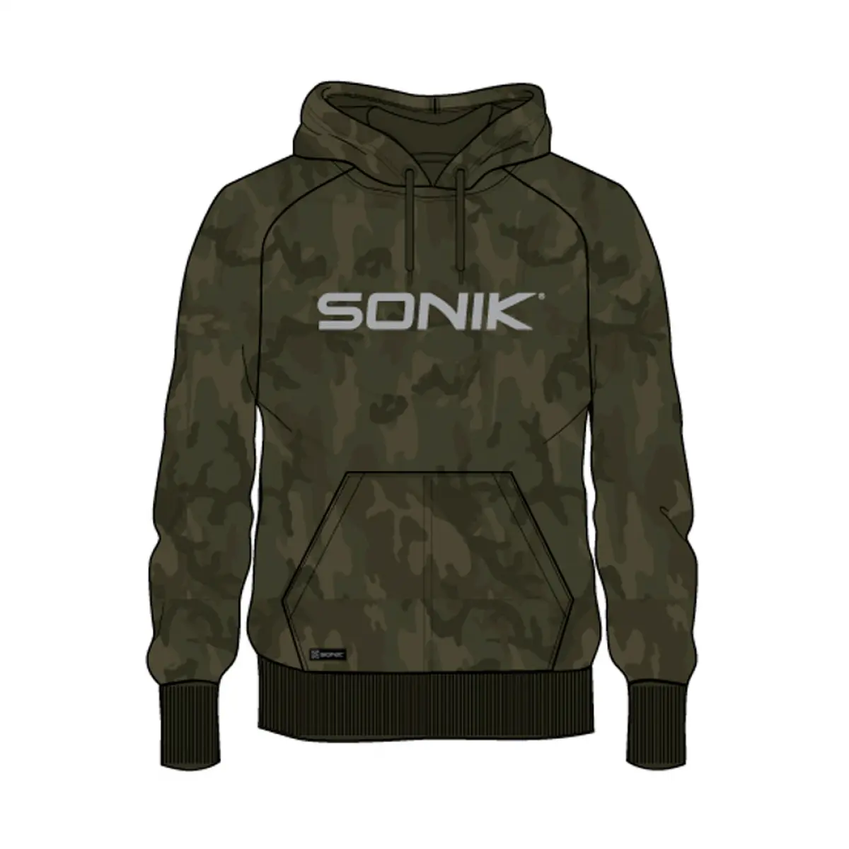 Sonik Hoody Camo Lmisurare L - MPN: NC0044 - EAN: 5055279523137