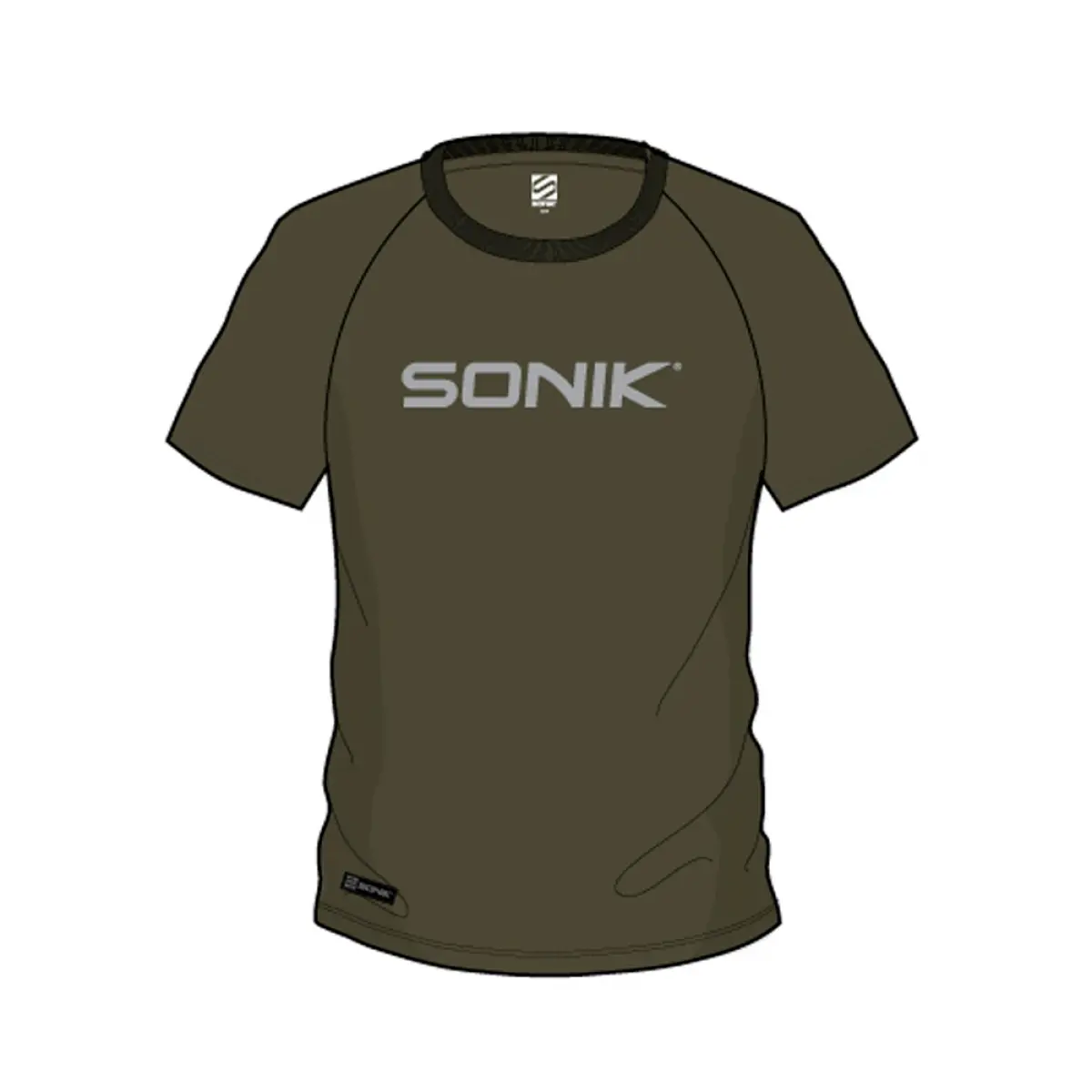 Sonik Green Raglan Tee XLGröße XL - MPN: NC0069 - EAN: 5055279523380