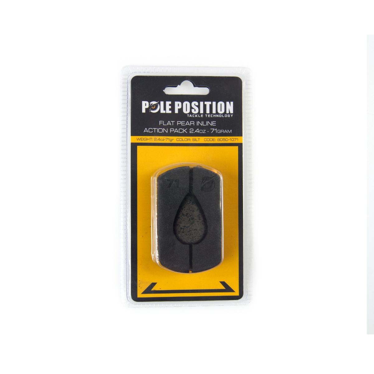 Strategy Pole Position Flat Pear Inline Action Packciężar 71g - MPN: 8050-1071 - EAN: 8716851447896