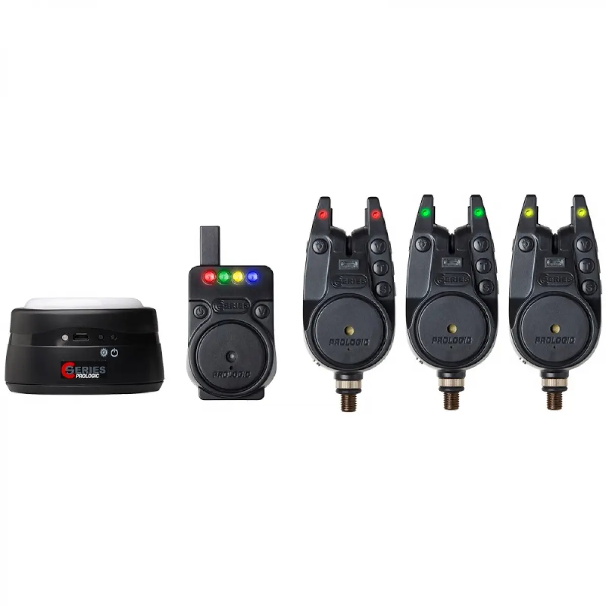 Prologic C-Series Bitealarm Setset 3+1+1 (Roșu/Verde/Galben) - MPN: SVS71023 - EAN: 5706301710239