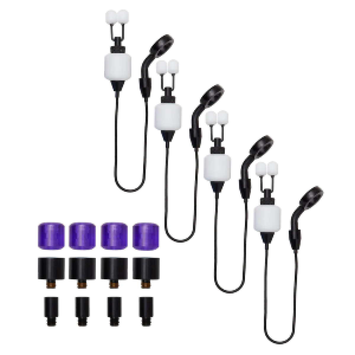 Prologic K1 Mini Hanger Chain Setversión 4 uds (Blanco/Púrpura) - MPN: 65054 - EAN: 5706301650542