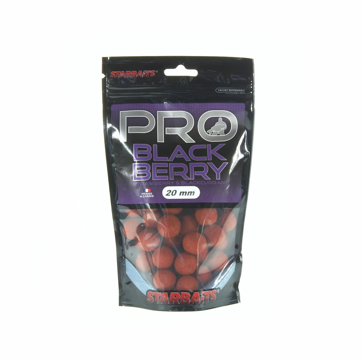Starbaits Probiotic Boilies - Blackberry velikost 20 mm / 0,2kg - MPN: 63079 - EAN: 3297830630799