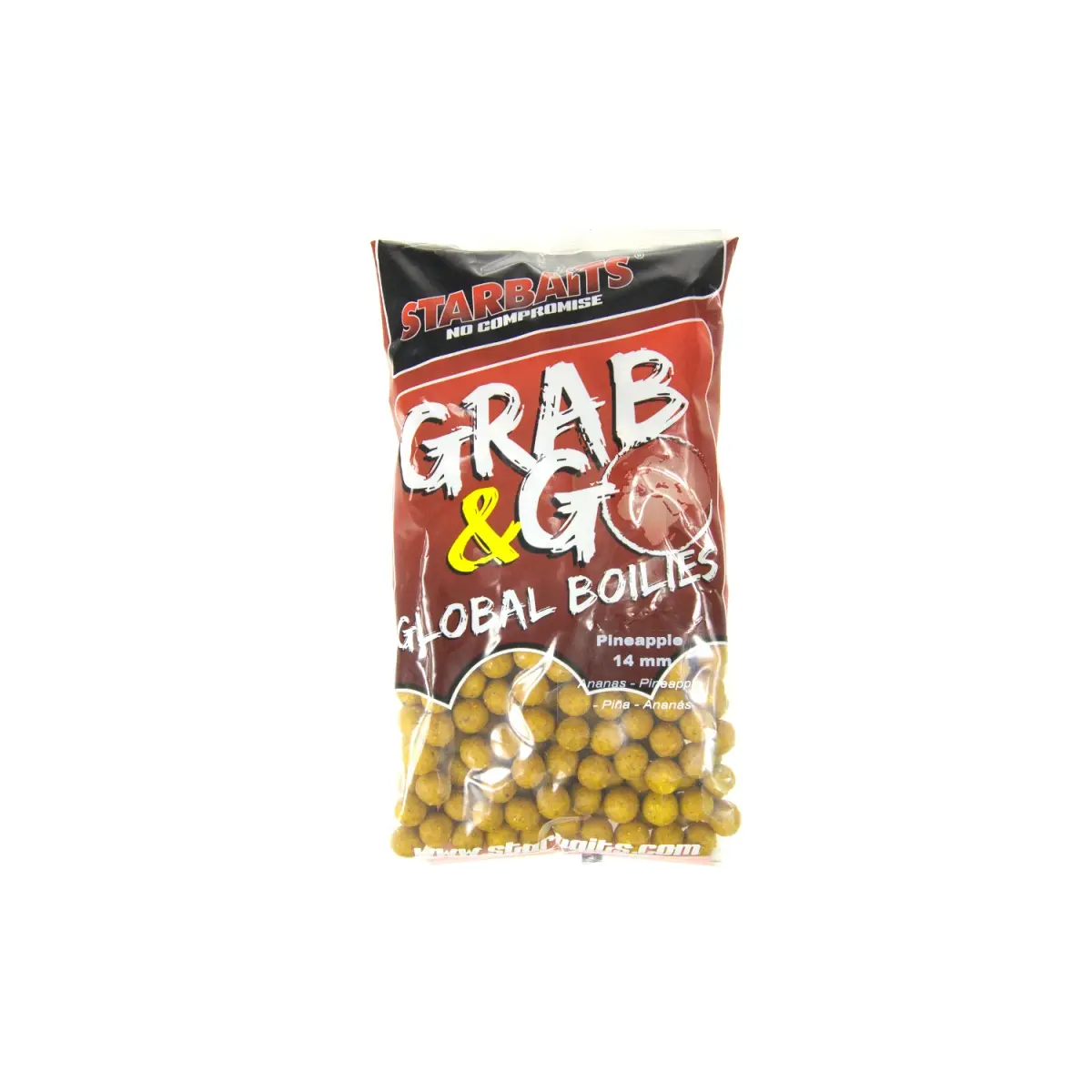 Starbaits Grab&Go Global Boilies - Pineapplemărimea 14mm / 1kg - MPN: 16811 - EAN: 3297830168117