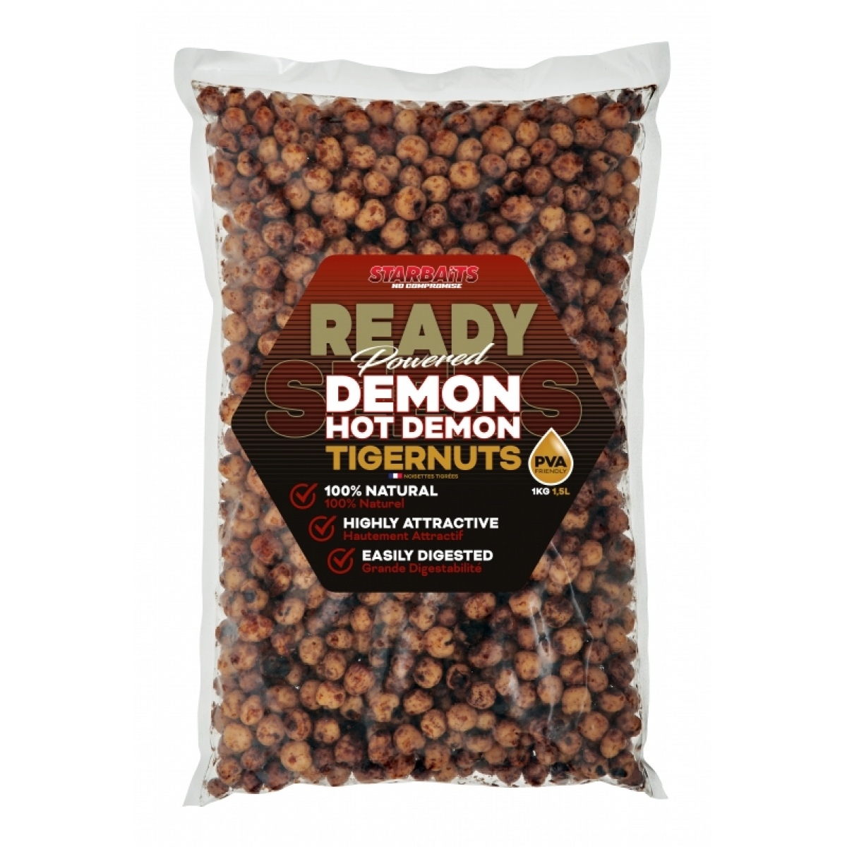 Starbaits Ready Seeds Tigernuts - Hot Demonopakowanie 1kg - MPN: 71980 - EAN: 3297830719807
