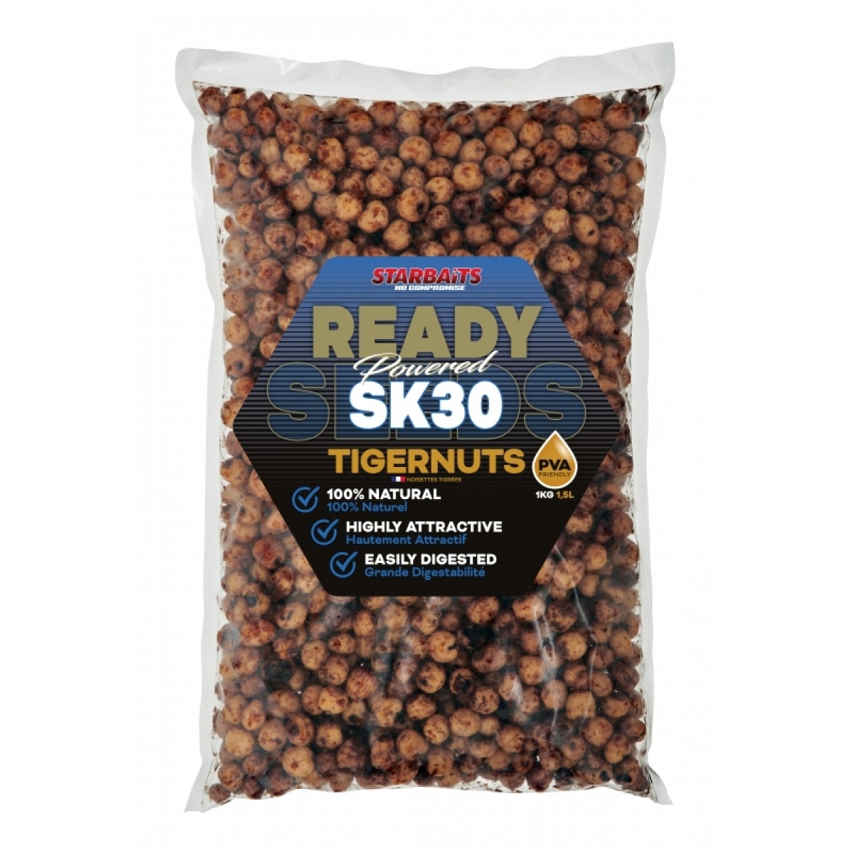 Starbaits Ready Seeds Tigernuts - SK30 opakowanie 1kg - MPN: 72013 - EAN: 3297830720131