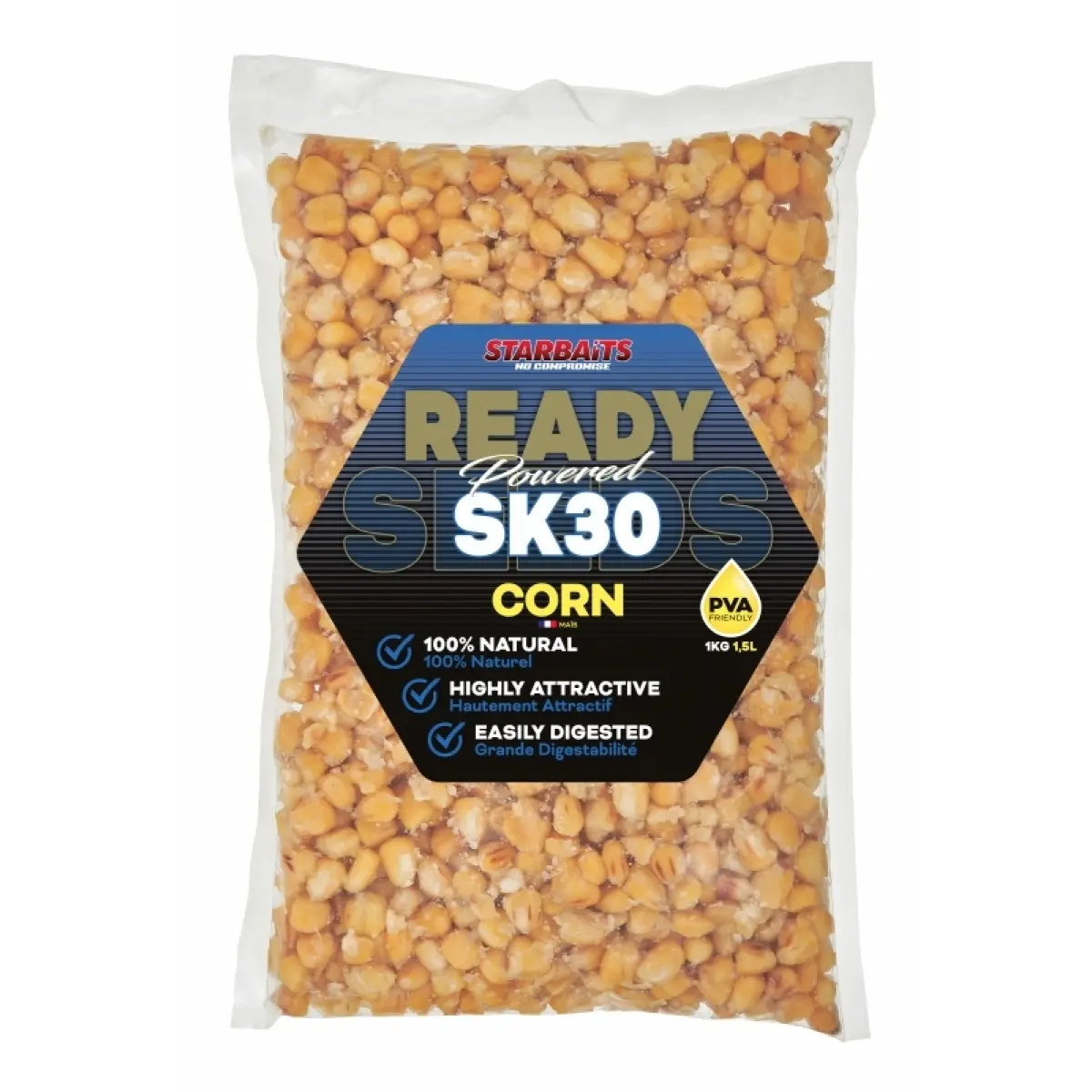 Starbaits Ready Seeds Corn - SK30 ambalaj 1kg - MPN: 72015 - EAN: 3297830720155