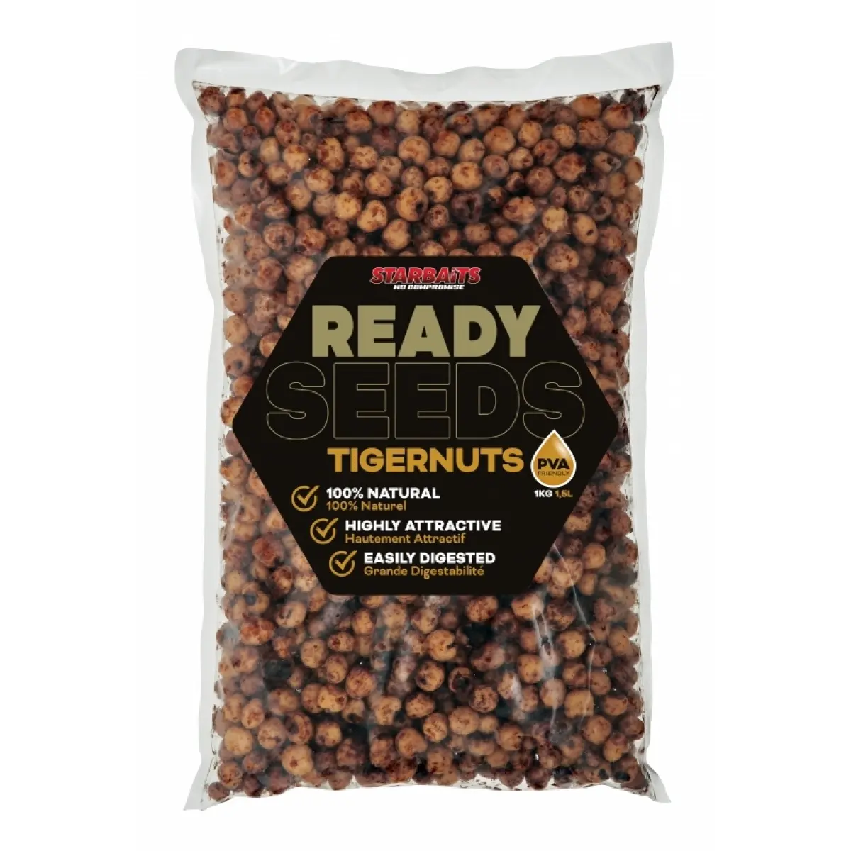 Starbaits Ready Seeds Tigernuts - Naturalobal 1kg - MPN: 74211