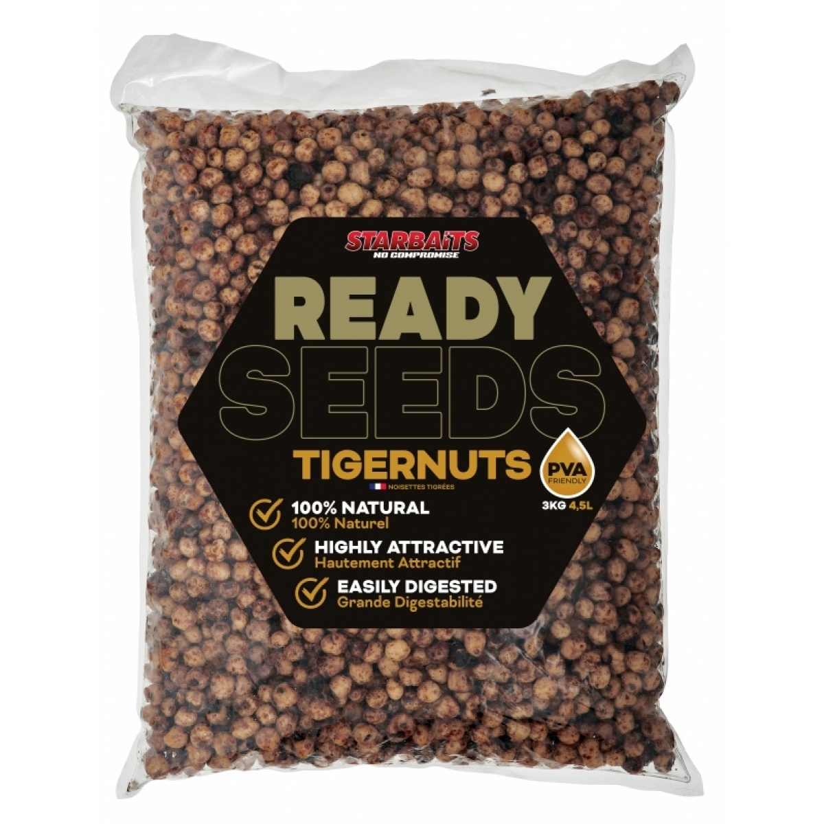Starbaits Ready Seeds Tigernuts - Naturalopakowanie 3kg - MPN: 74216