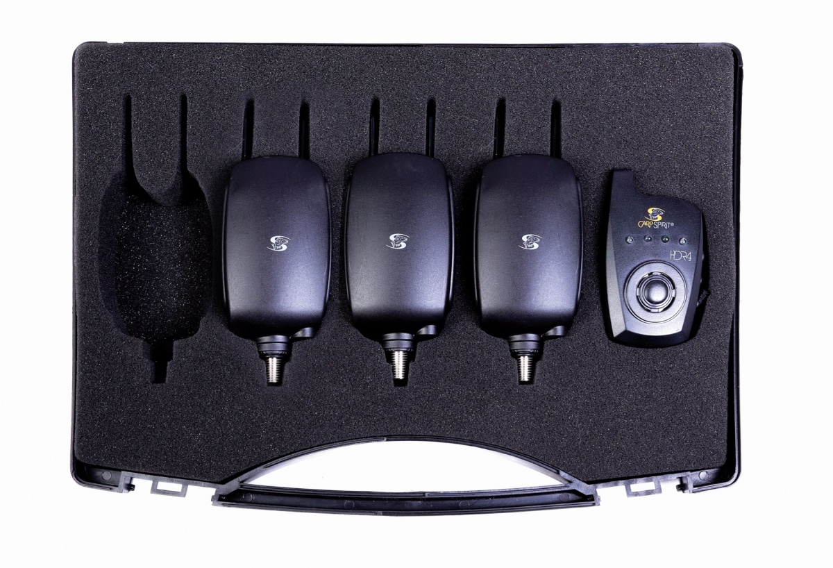 Carp Spirit HD4 Alarm and Receiver Setzestaw 3+1 - MPN: ACS490071 - EAN: 3422993059402