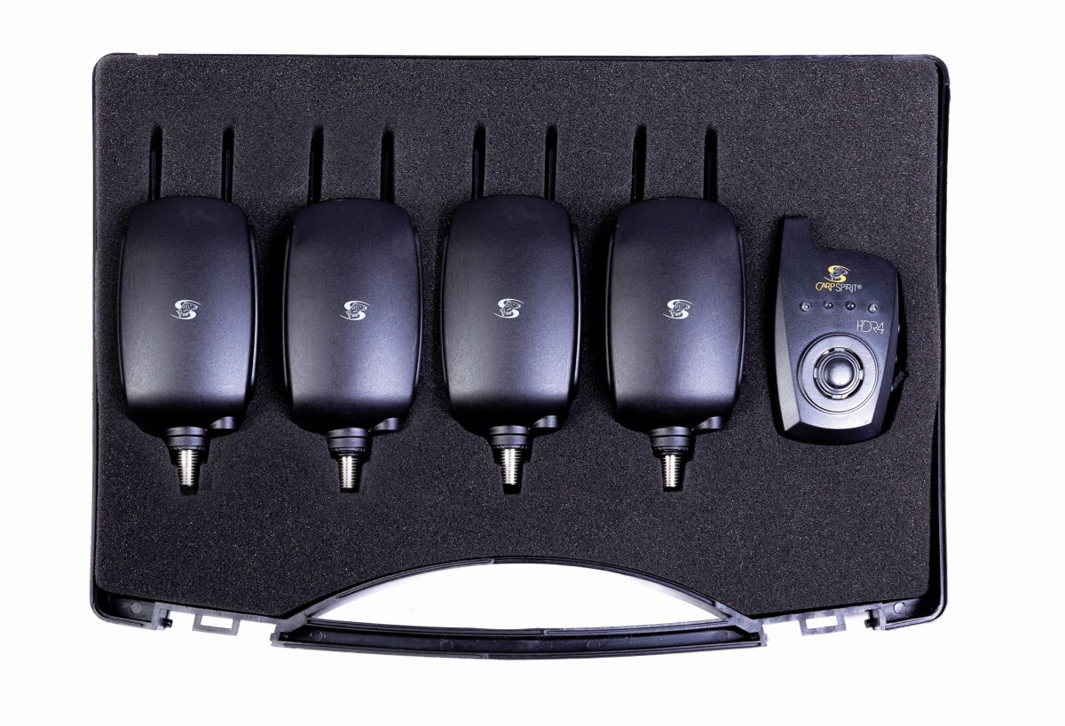 Carp Spirit HD4 Alarm and Receiver Setzestaw 4+1 - MPN: ACS490070 - EAN: 3422993059396
