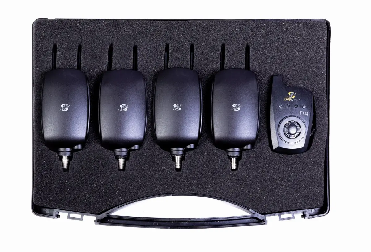 Carp Spirit HD4 Alarm and Receiver Setset 4+1 - MPN: ACS490070 - EAN: 3422993059396