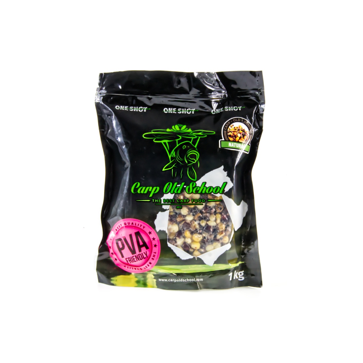 Carp Old School Rainbow Mix PVA Friendly - Naturalopakowanie 1 kg - MPN: COSRM1NAT - EAN: 5906623710072