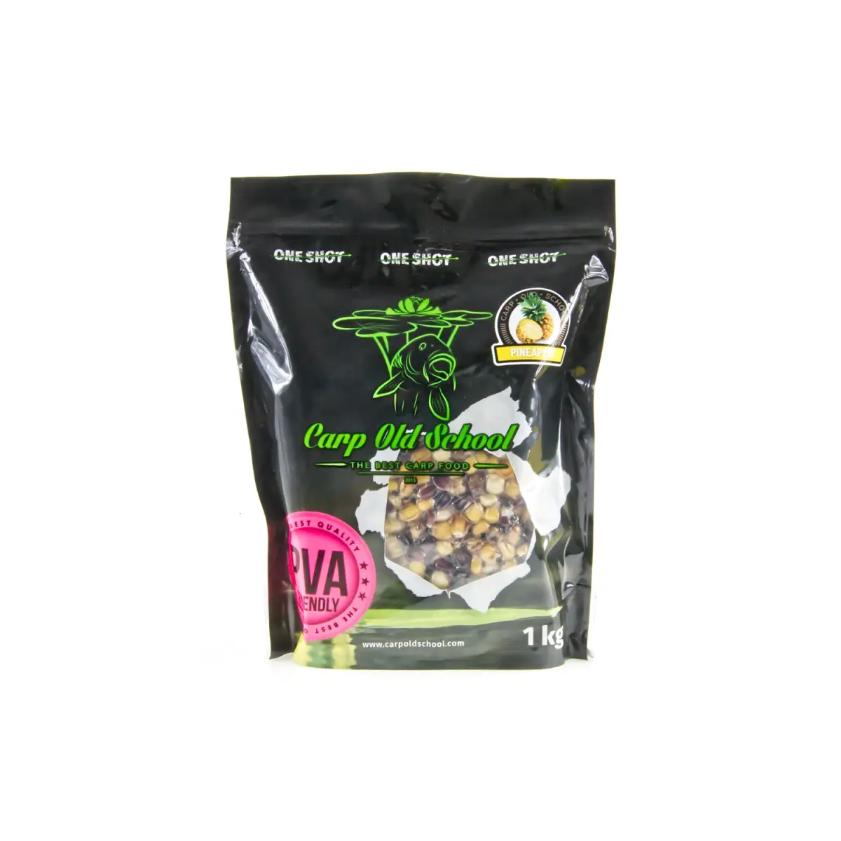 Carp Old School Rainbow Mix PVA Friendly - Ananasopakowanie 1 kg - MPN: COSRM1ANA - EAN: 5906623710089