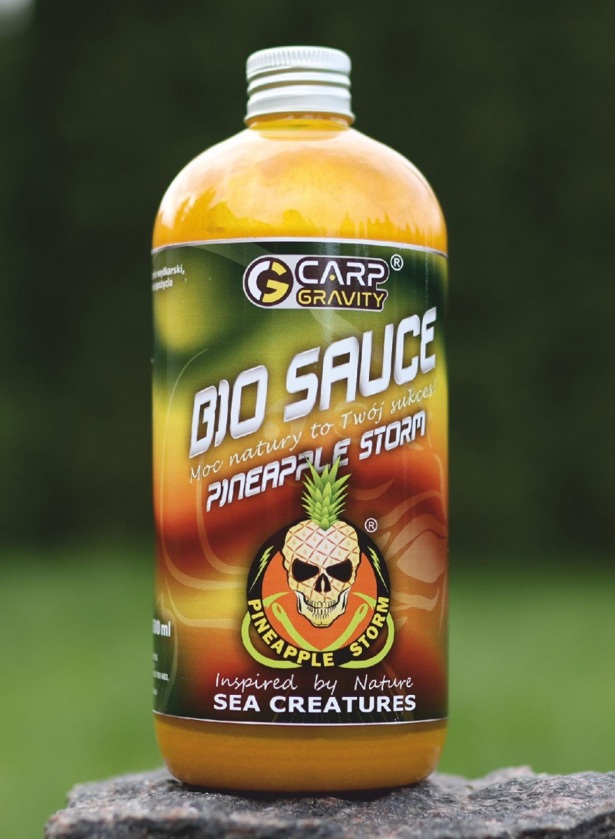 Carp Gravity Zalewa Bio Sauce - Pineapple Stormopakowanie 500ml - MPN: SOS006 - EAN: 200000052423
