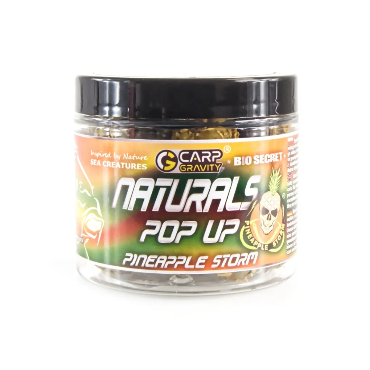 Carp Gravity Naturals Pop Up - Pineapple Stormmărimea 18mm / 200ml - MPN: PNA006 - EAN: 200000064167