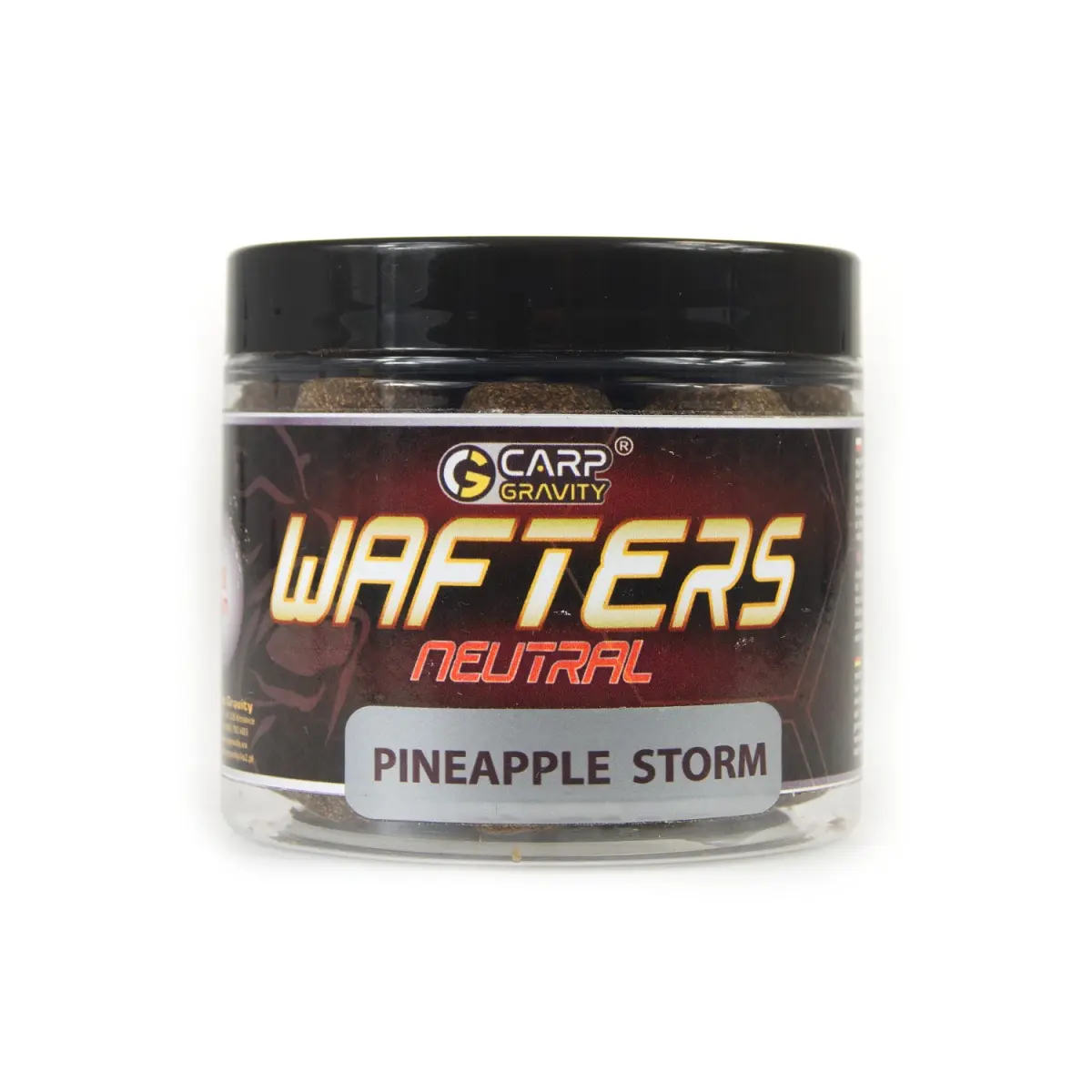 Carp Gravity Wafters Neutral Boilies - Pineapple Stormmărimea 18mm / 200ml - MPN: WAF001 - EAN: 200000064228