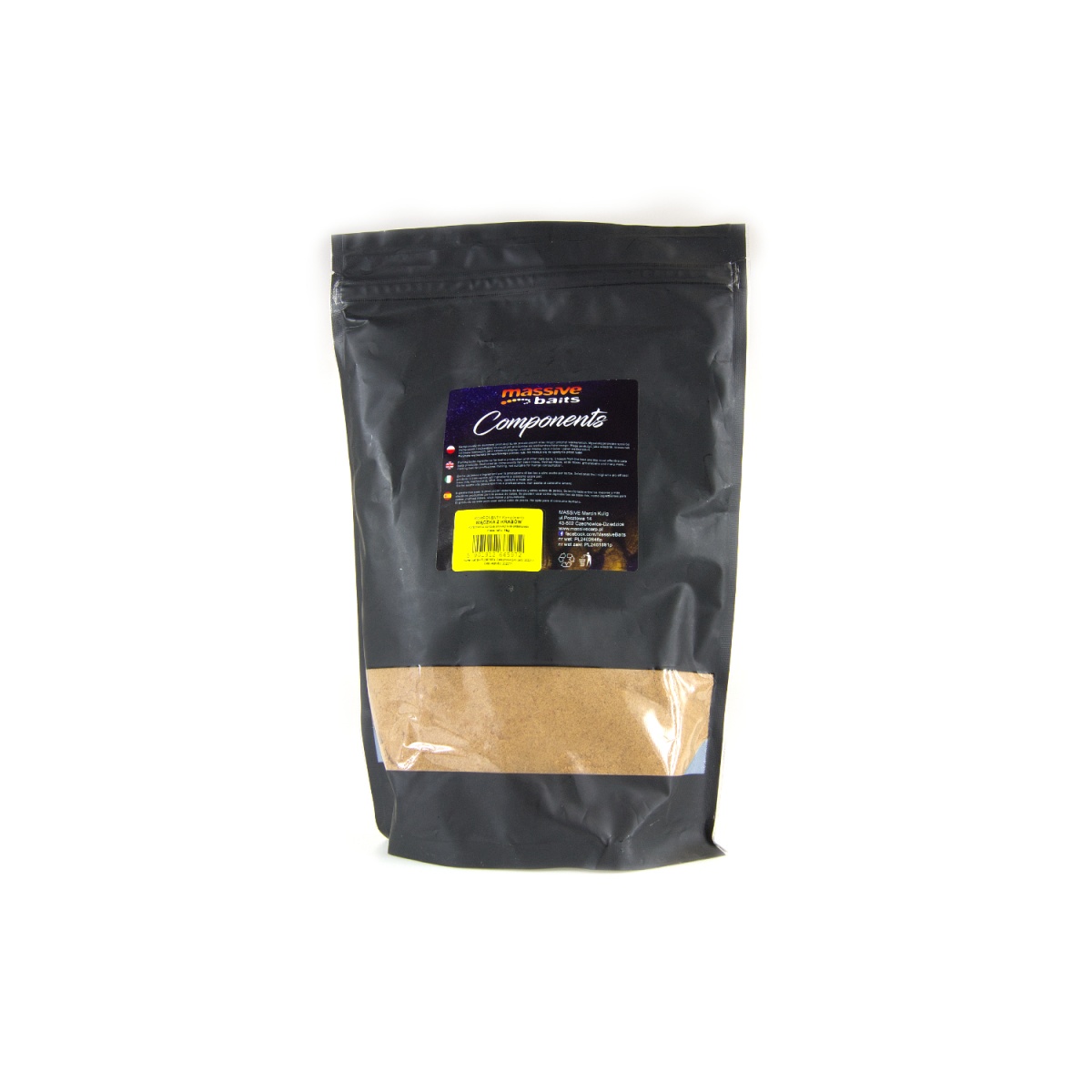 Massive Baits Components Ocean Crab - Mączka z Krabówopakowanie 1kg - MPN: KP103 - EAN: 5901912665972