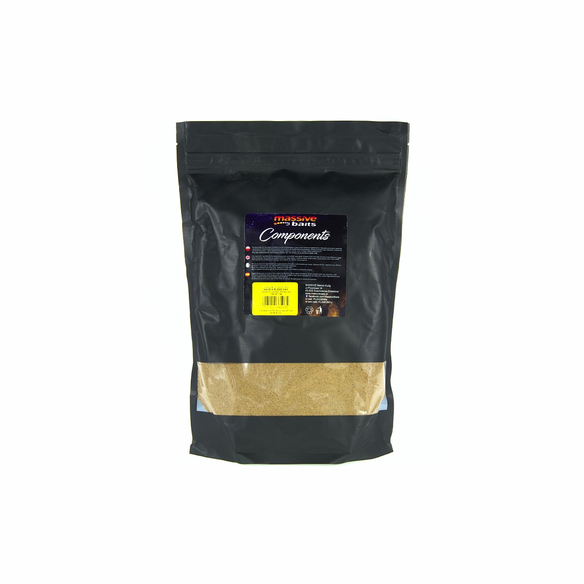 MassiveBaits Components - Mączka śledziowa Norwayopakowanie 1kg - MPN: KP104 - EAN: 5901912665965