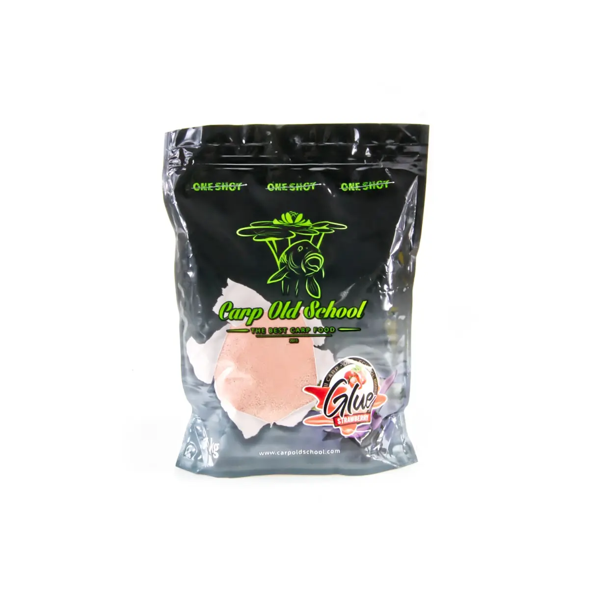 Carp Old School - Grūdų klijai - Braškėpakavimas 1 kg - MPN: COSGTRU - EAN: 5906623711369
