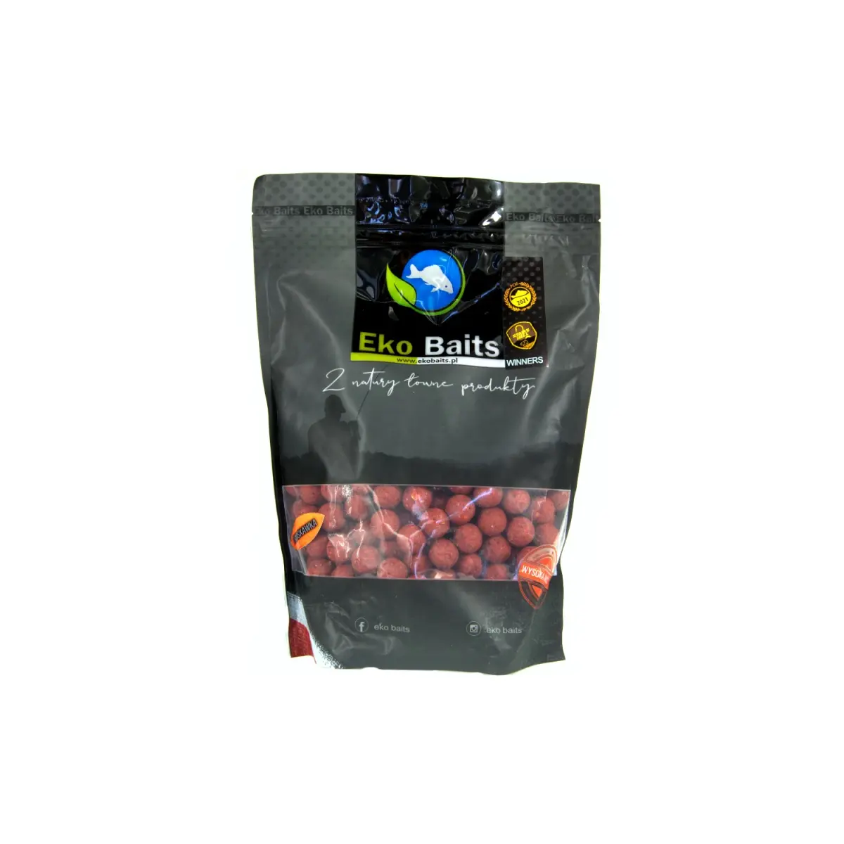 Eko Baits Brown Series Boilies - Căpșunădiametru 16mm - EAN: 5904734012009