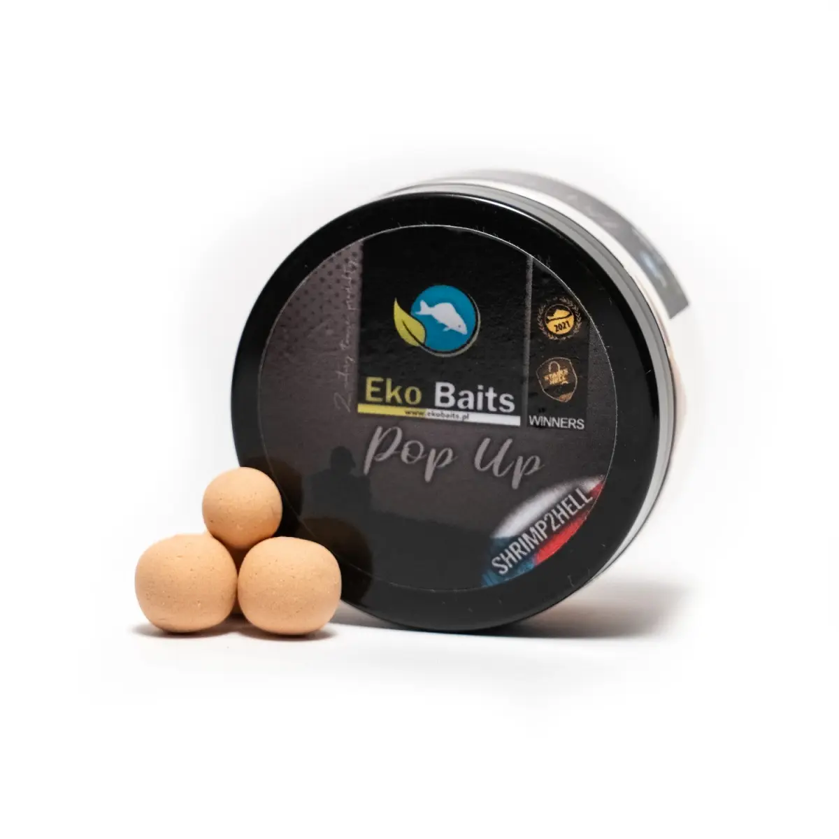 Eko Baits Pop Ups - Shrimp2Hell diametru 12/15 mm - EAN: 5904734012429