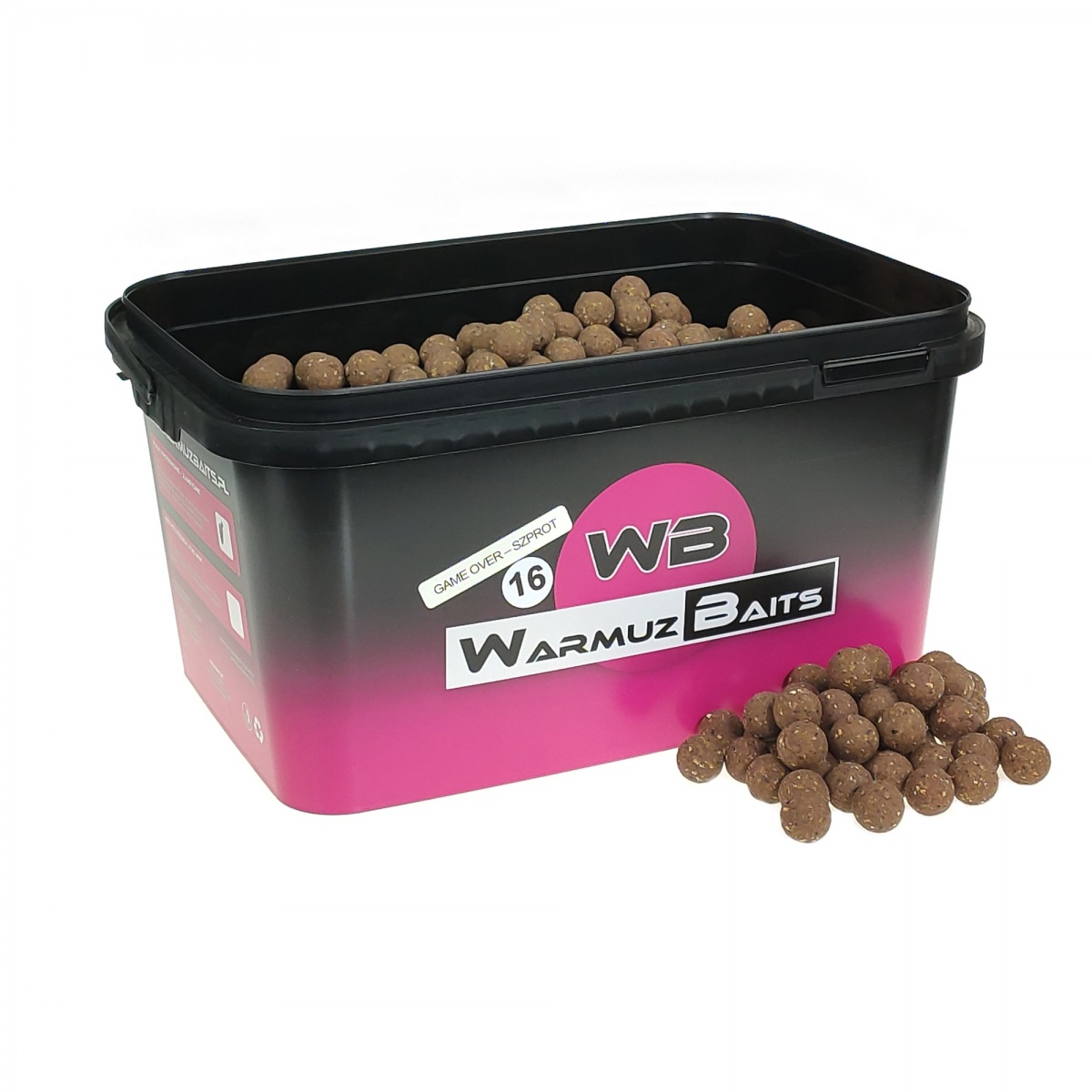 WarmuzBaits - Kulki zanętowe Game Over Szprotrozmiar 16 mm / 3kg (wiadro) - MPN: 67097 - EAN: 5902537374072