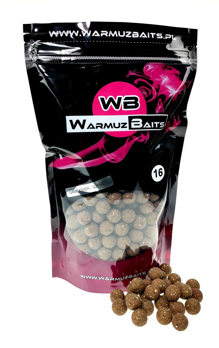 WarmuzBaits - Kulki zanętowe Game Over Szprotrozmiar 16 mm / 900g - MPN: 67071 - EAN: 5902537374157