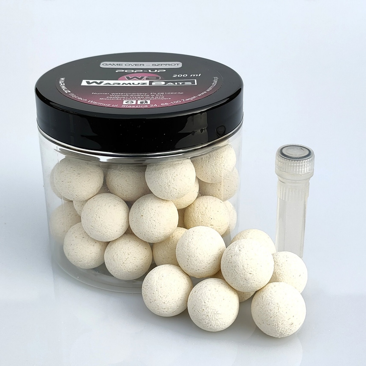 WarmuzBaits Pop-Up Game Over - Szprotrozmiar 15 mm / 200ml - MPN: 67095 - EAN: 5902537373907