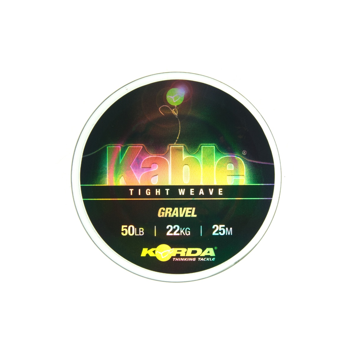 Korda Kable Tight Weave Leadcorerodzaj Gravel / 25m - MPN: KAB005 - EAN: 5060660638598