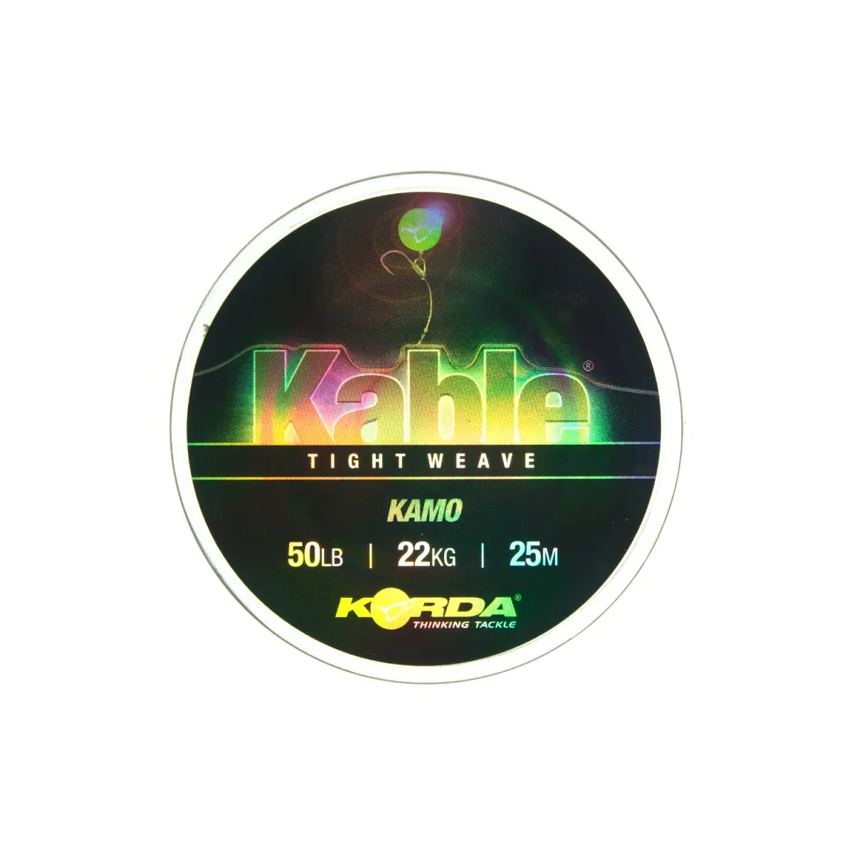 Korda Kable Tight Weave Leadcorerodzaj Kamo / 25m - MPN: KAB006 - EAN: 5060660638611