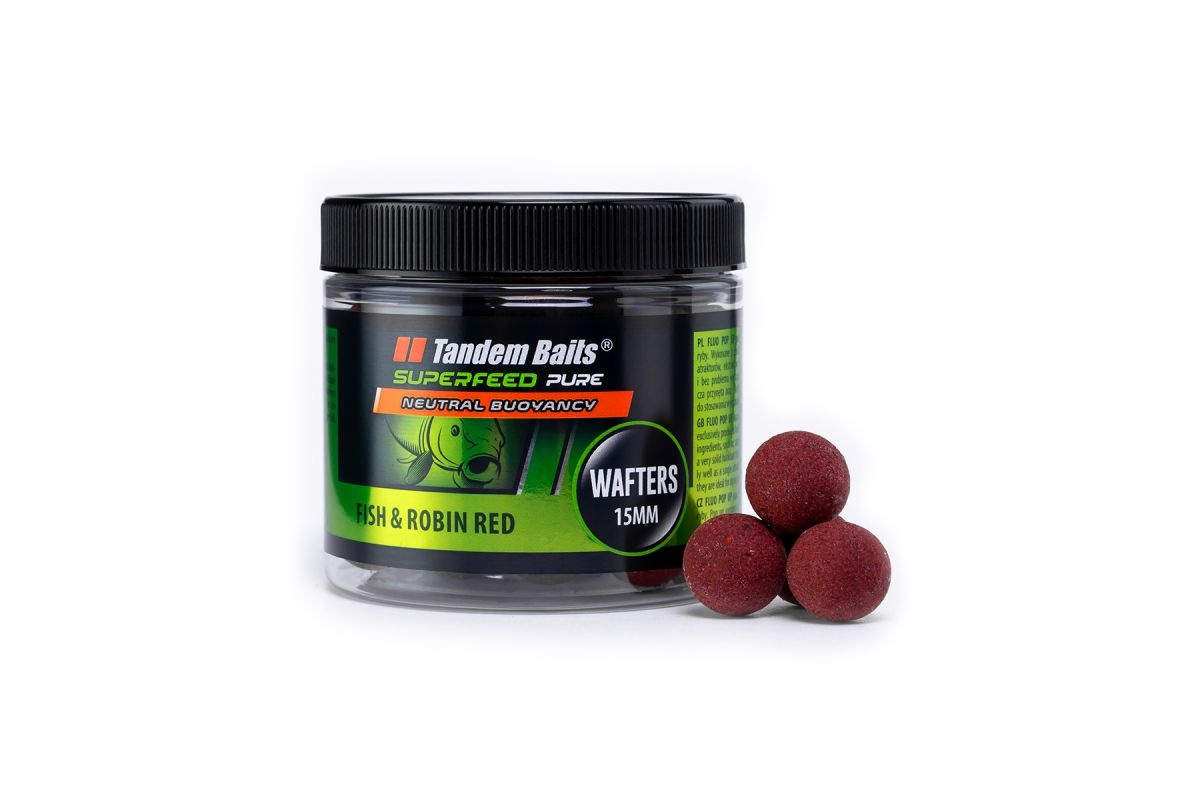 TandemBaits SuperFeed Pure Wafters - Fish and Robin Redrozmiar 15 mm / 70g - MPN: 26422 - EAN: 5907666656914