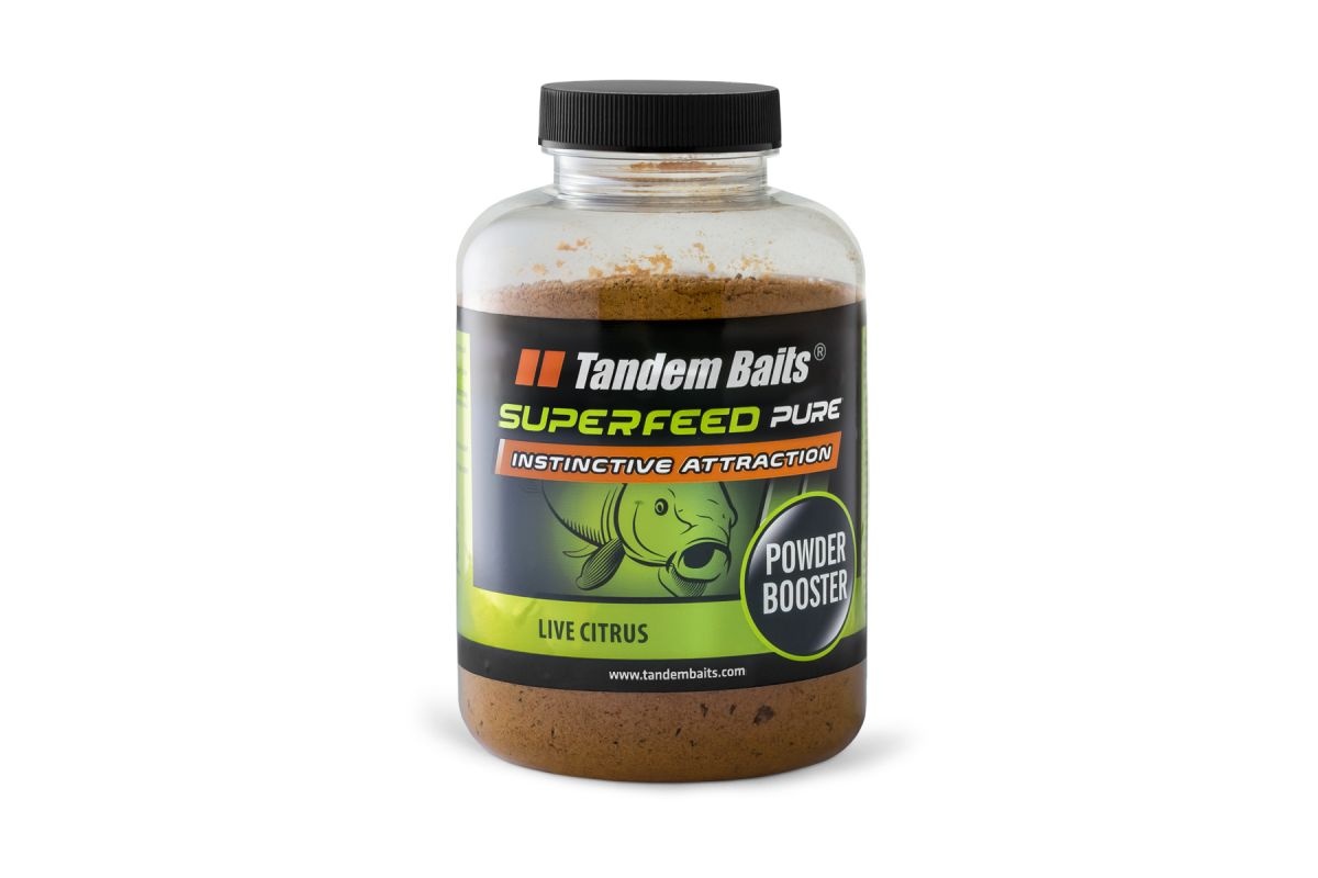 TandemBaits SuperFeed Pure Powder Booster - Live Citrusopakowanie 200g - MPN: 26459 - EAN: 5907666691489